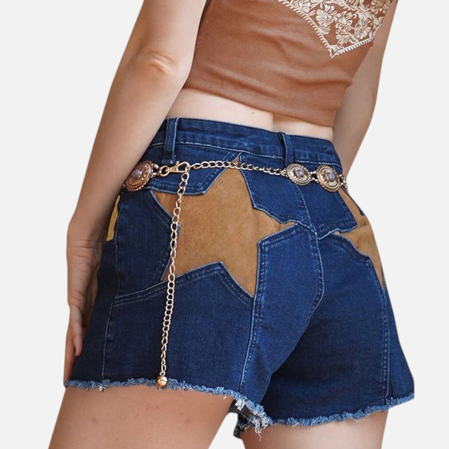 Kozori | Women’s Loose Fit Star Pattern Pants