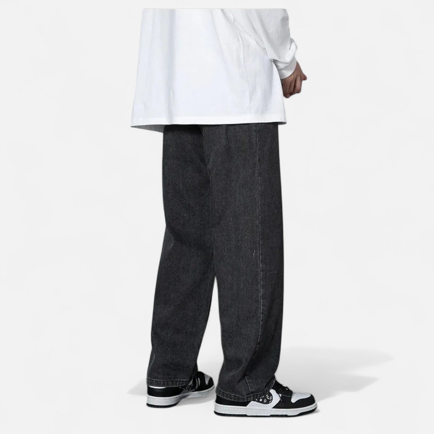 Kozori | Men’s Classic Wide Leg Street Jeans