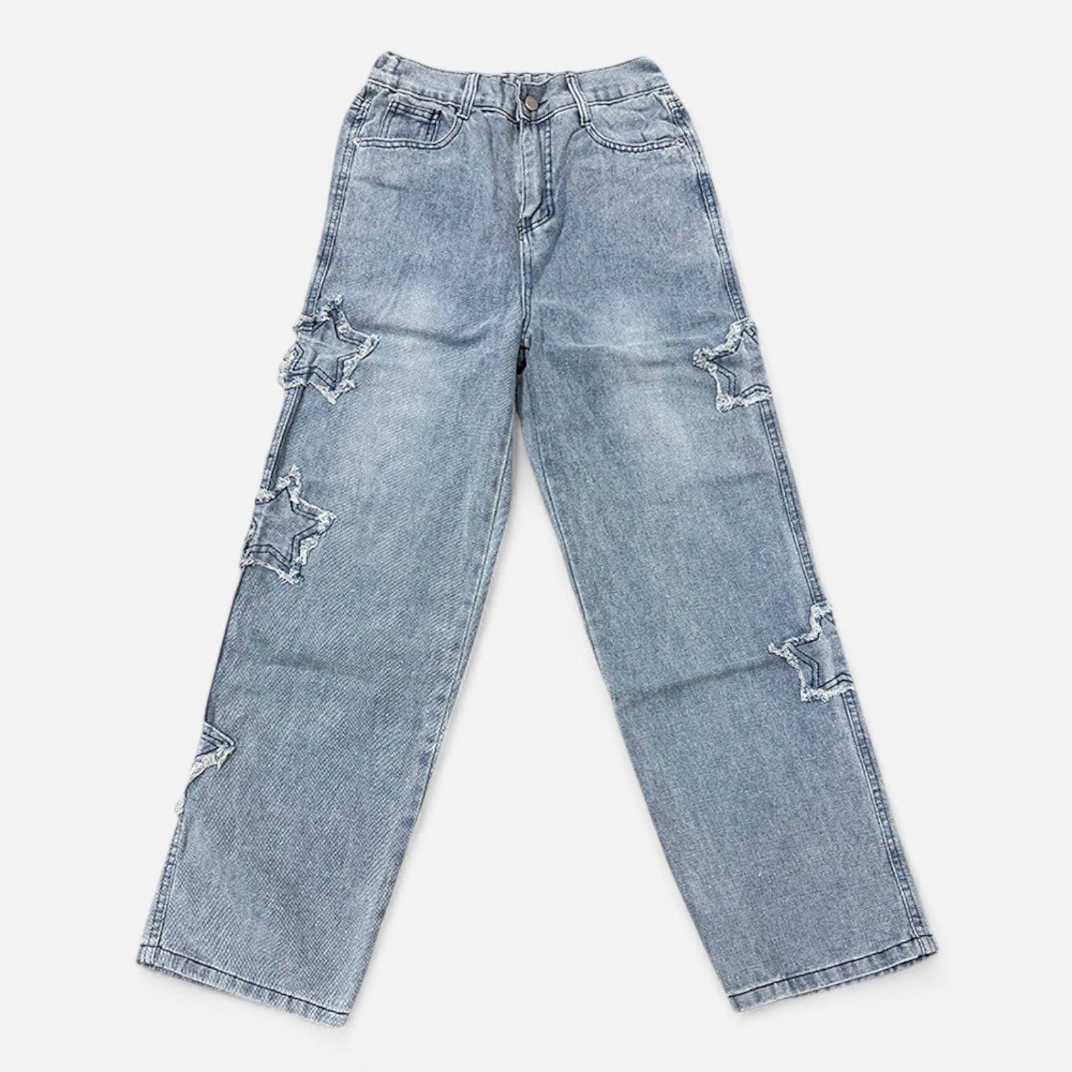Kozori | Men’s Stars Patchwork Street Denim