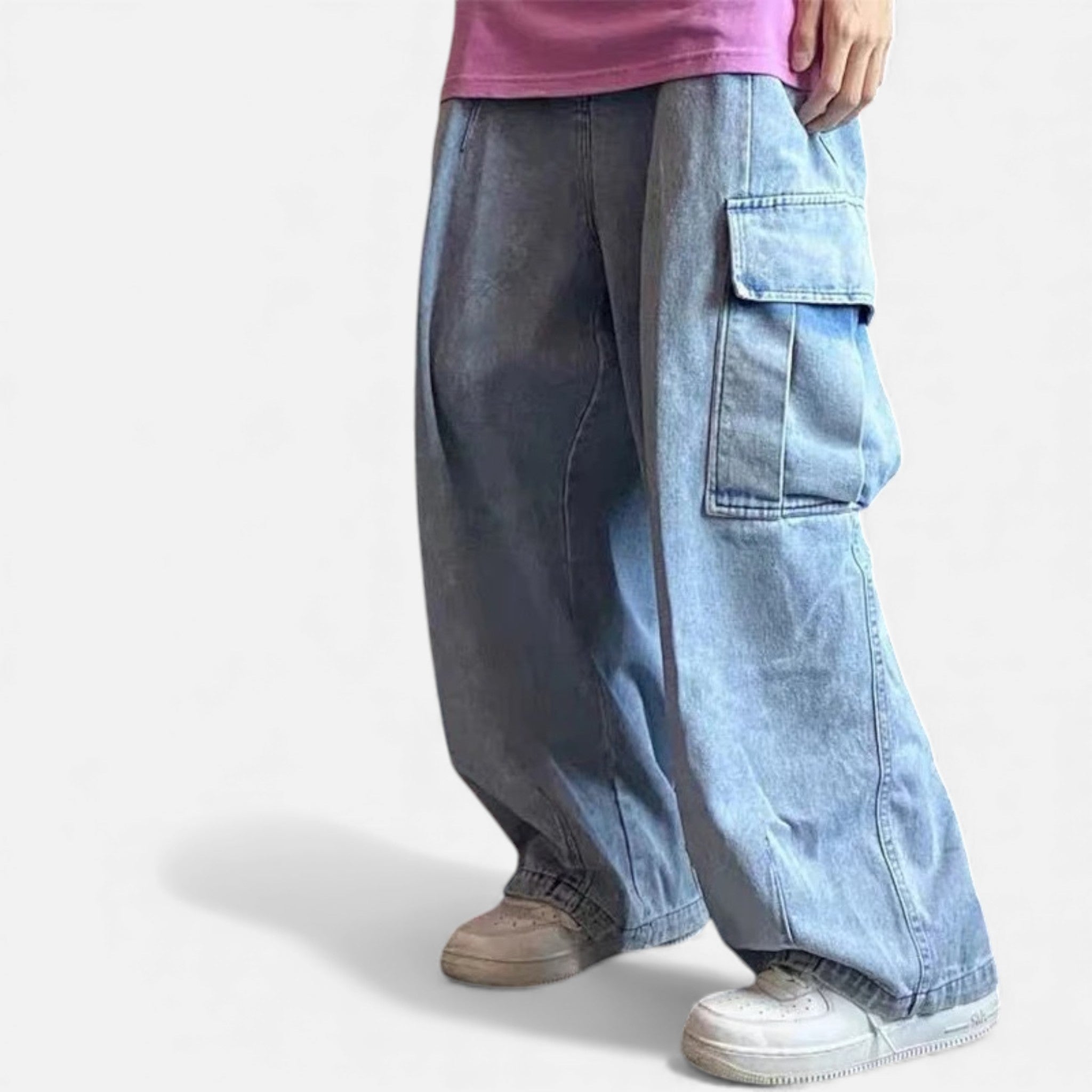 Kozori Mode | Men’s Relaxed Denim Pants – Vintage Riviera Fit