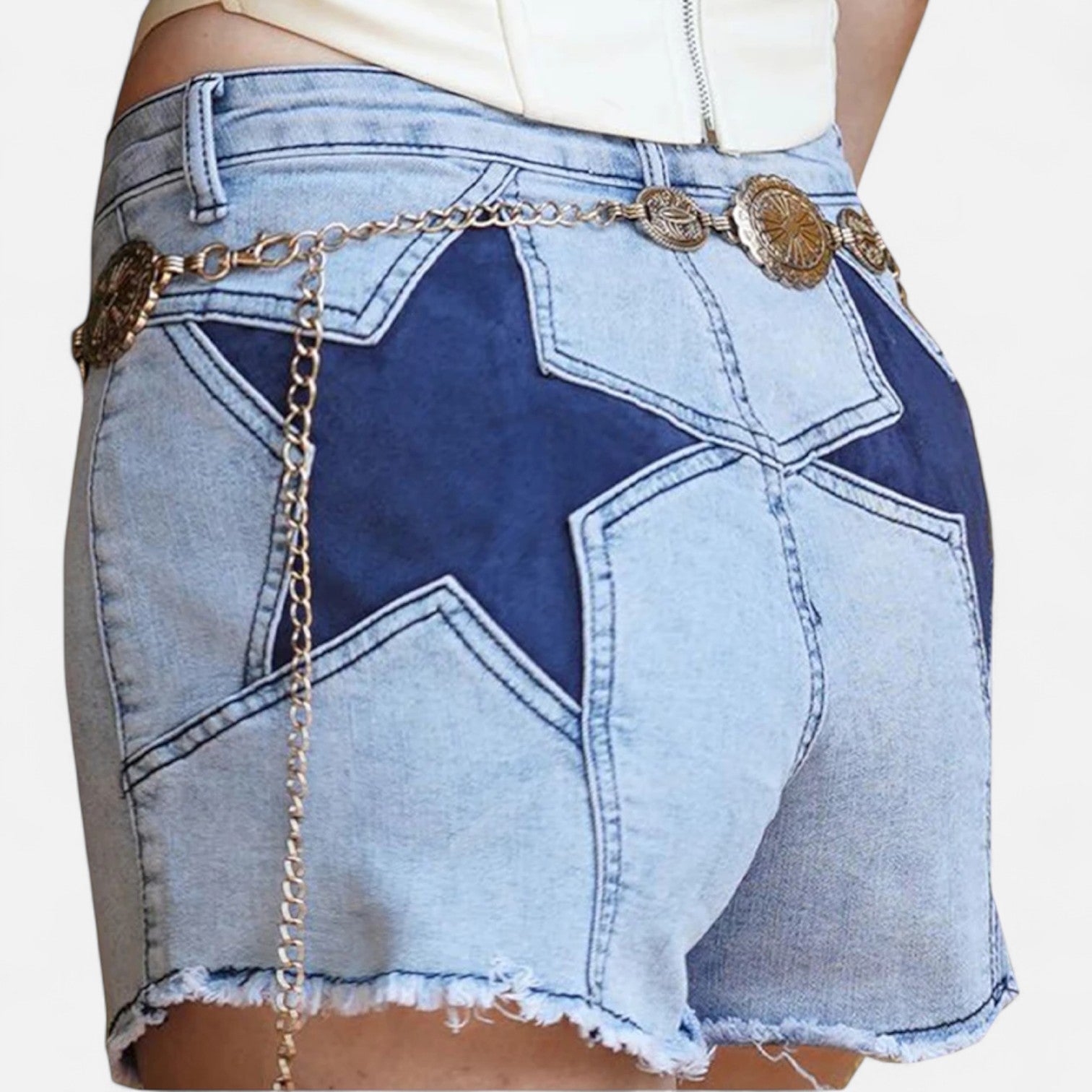 Kozori | Women’s Loose Fit Star Pattern Pants