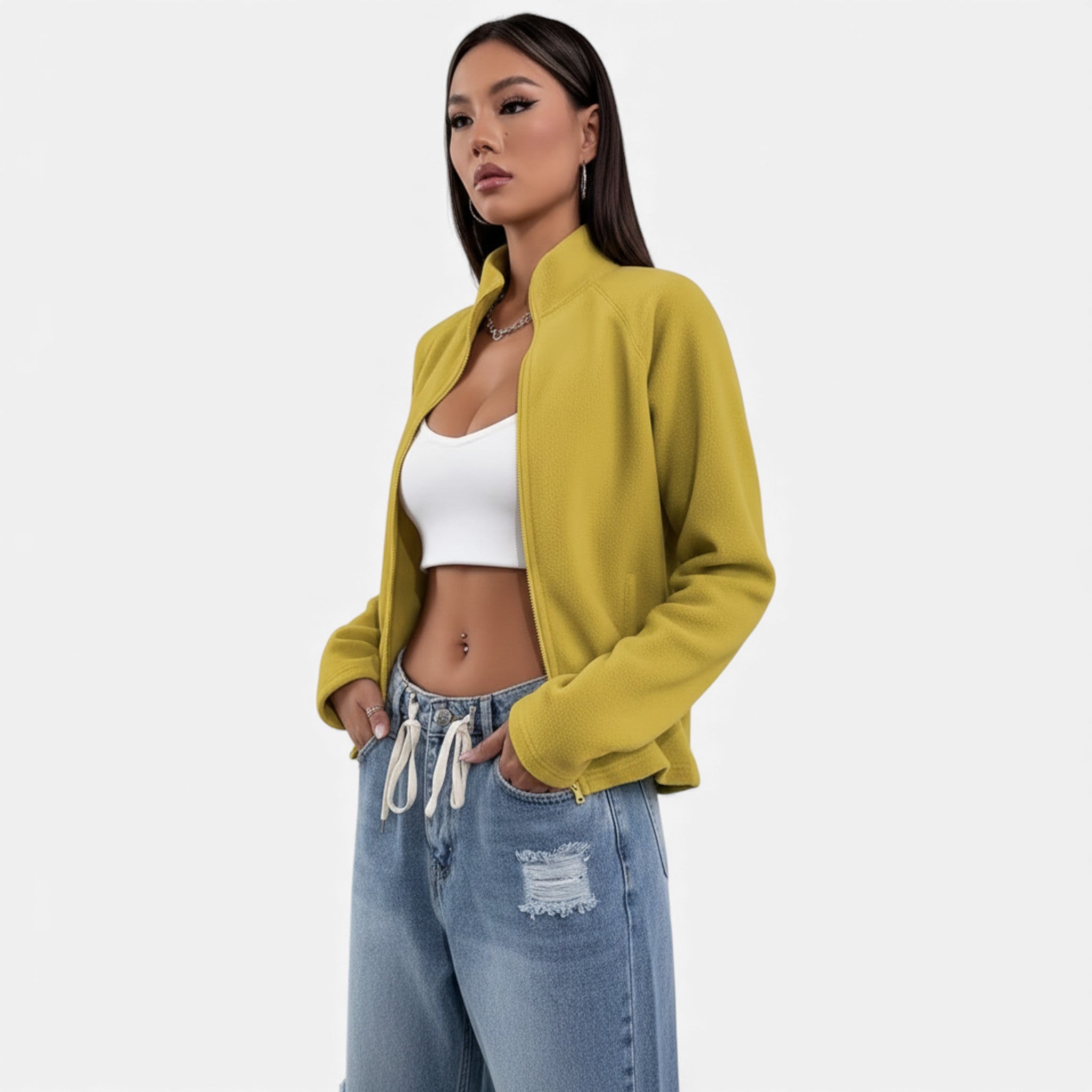 Kozori | Women’s Versatile Full-Zip Outerwear Jacket