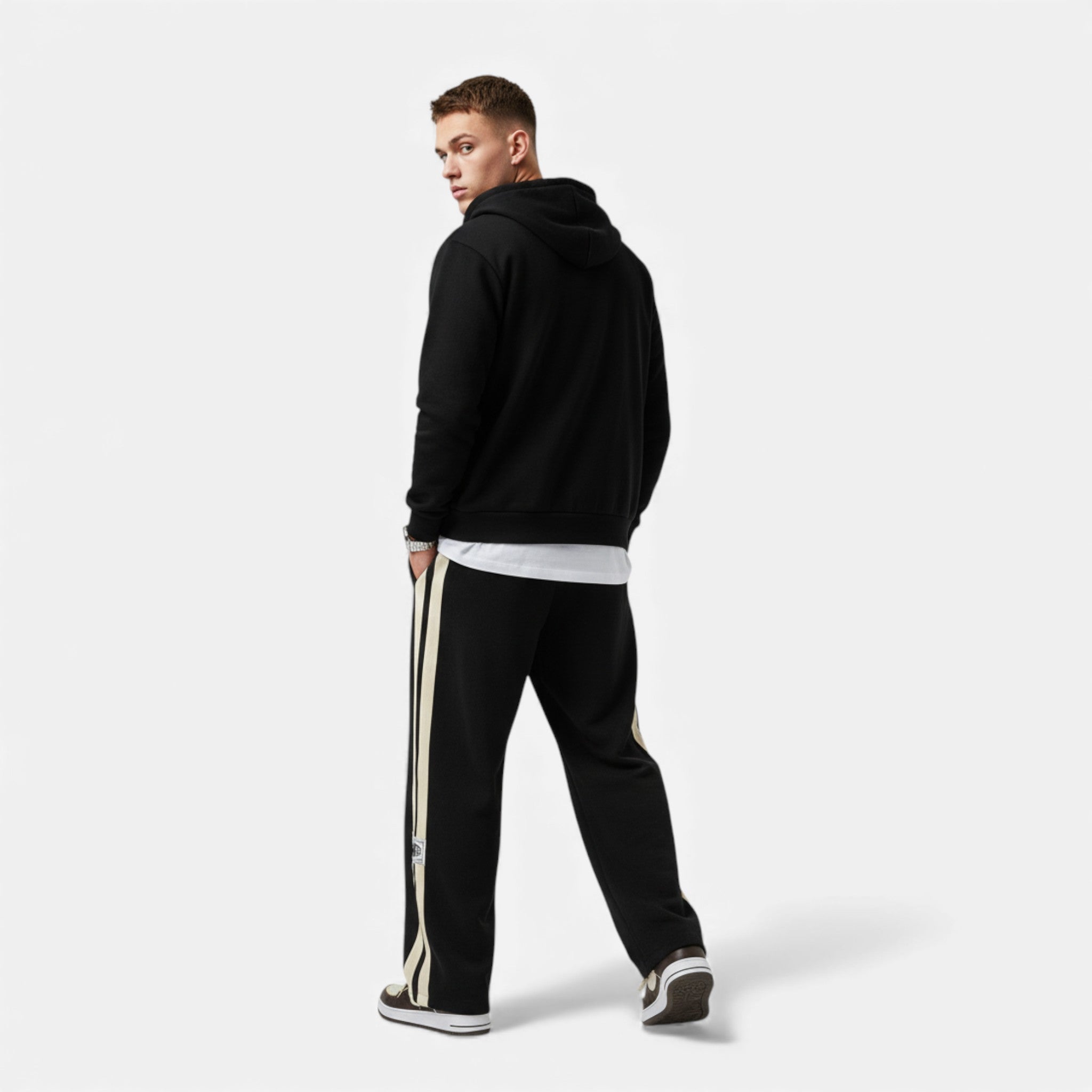 Kozori | Men’s Wide-Leg Corduroy Casual Pants