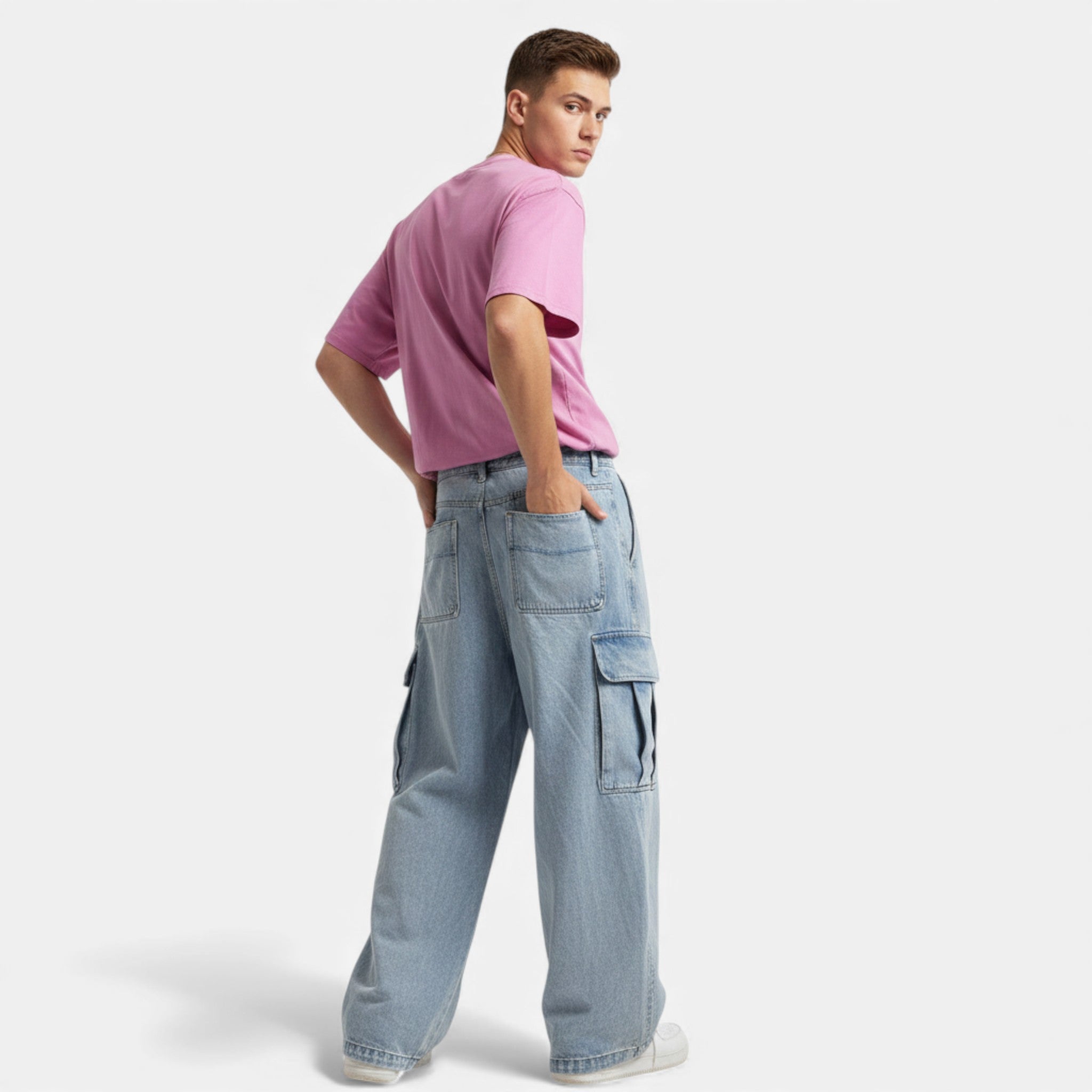 Kozori Mode | Men’s Relaxed Denim Pants – Vintage Riviera Fit