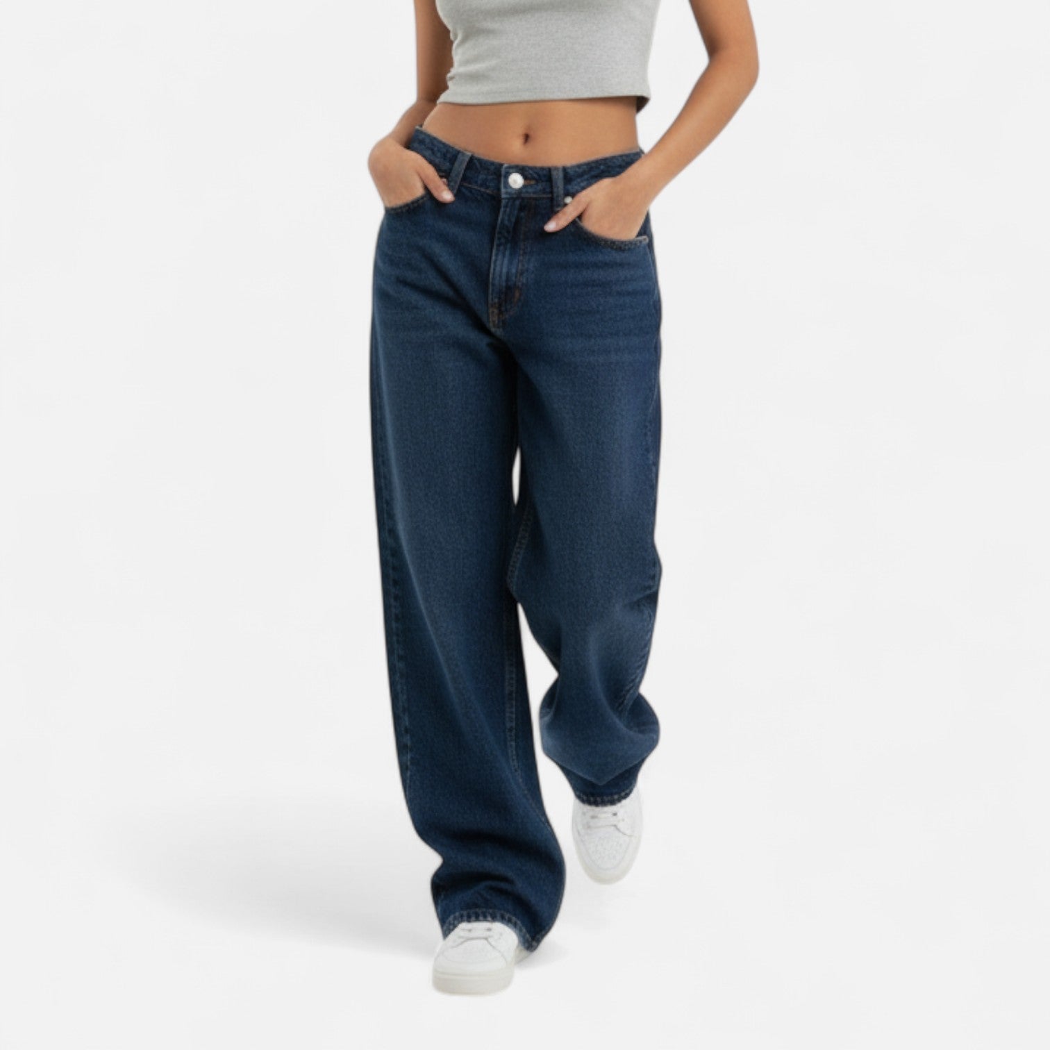 Kozori | Women’s Loose Fit Star Pattern Pants