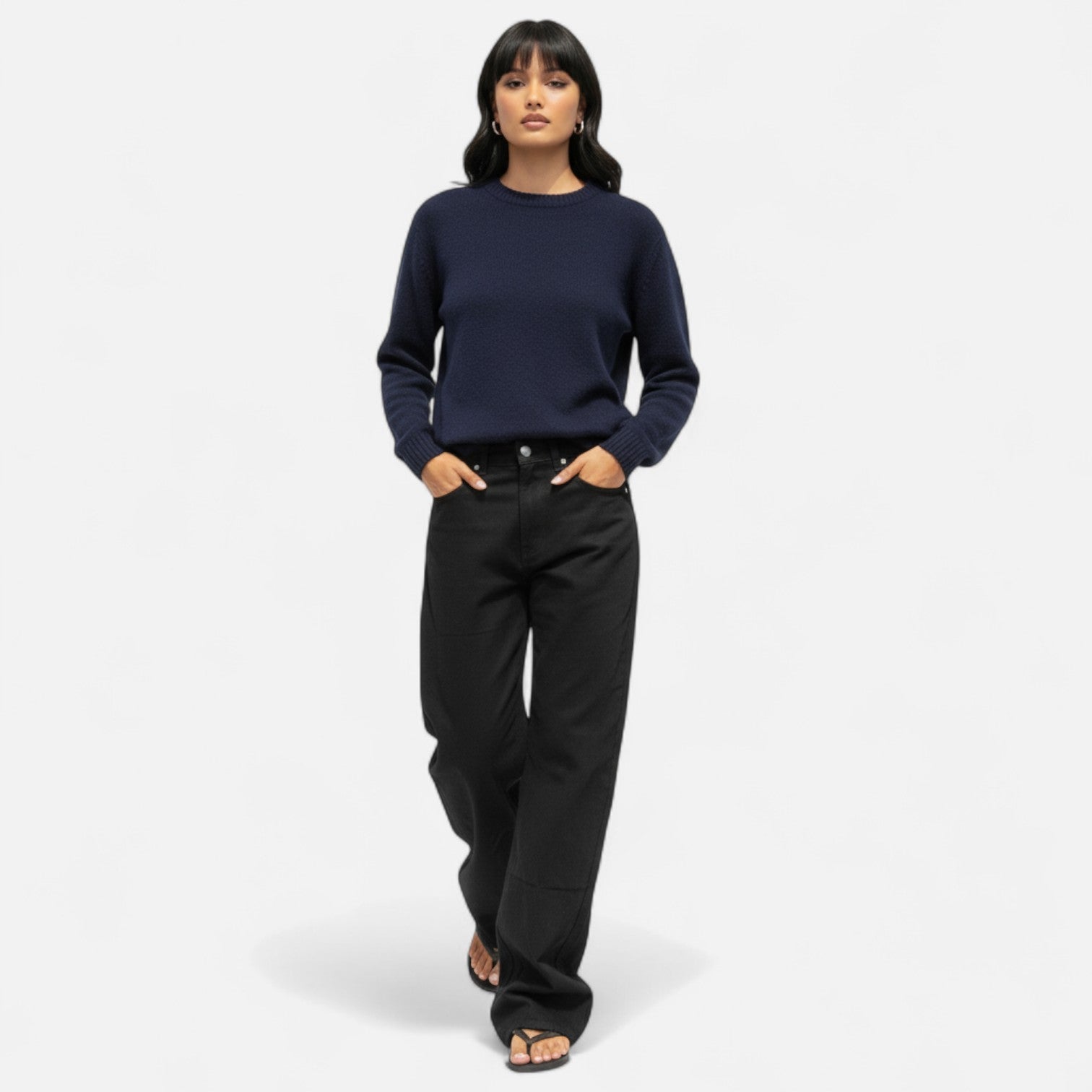 Kozori | Women’s Loose Fit Star Pattern Pants