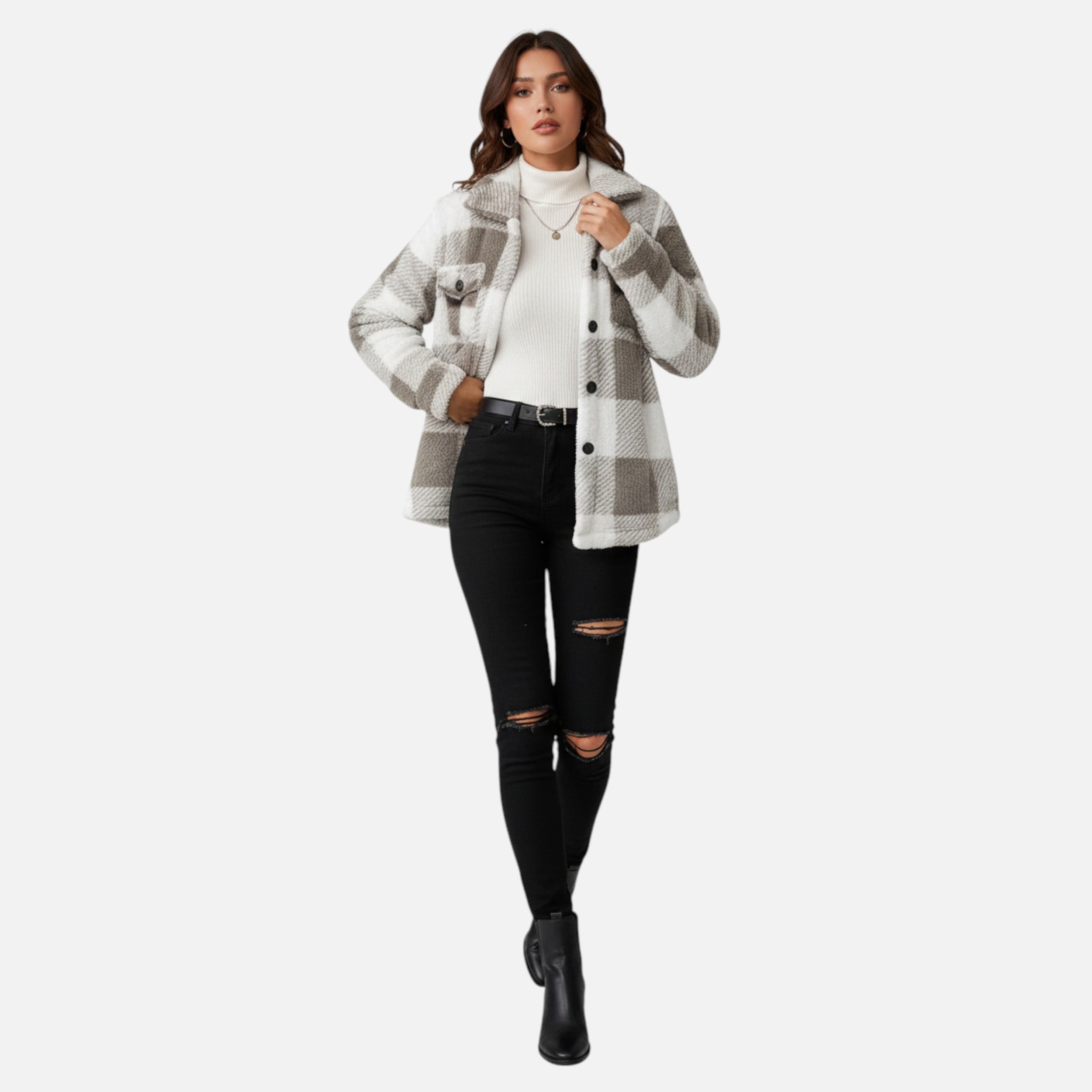 Kozori | Women’s Fluffy Winter Jacket – Country Manor Outerwear