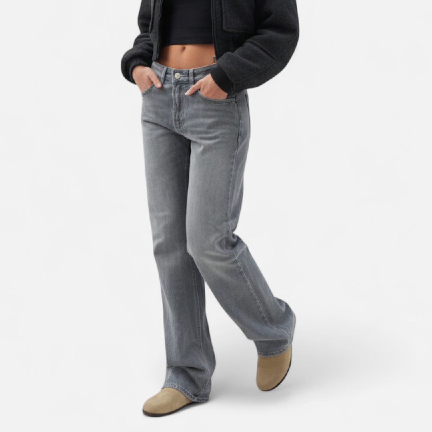 Kozori | Women’s Loose Fit Star Pattern Pants