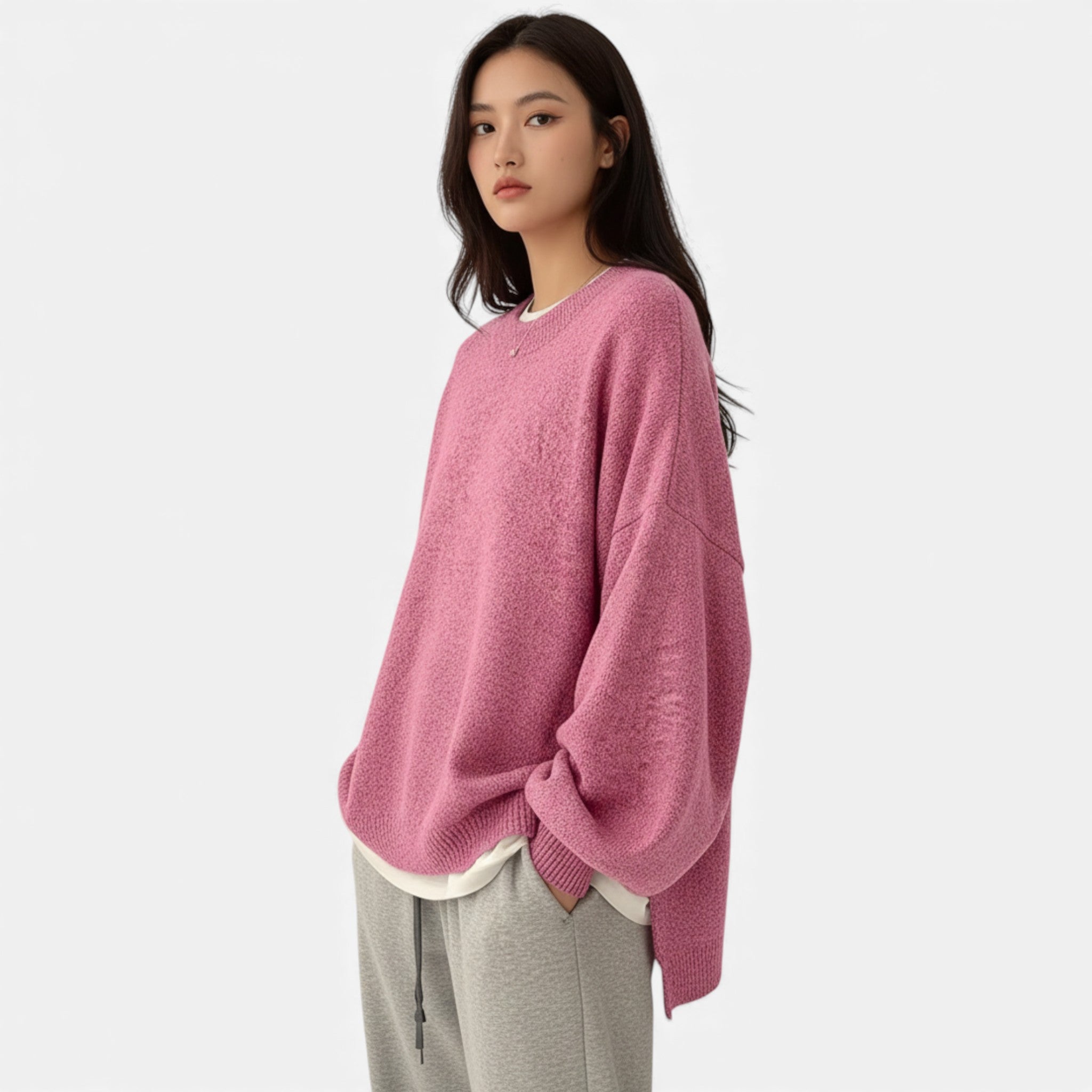 Kozori | Women’s Long-Sleeve Crew Neck Sweater