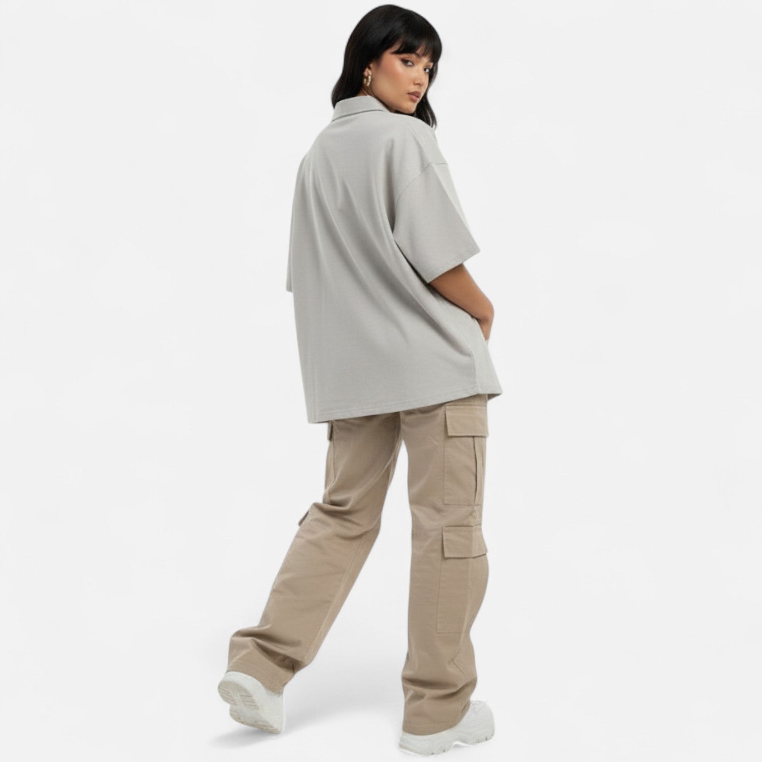 Kozori | Women’s High Waist Cargo Pants
