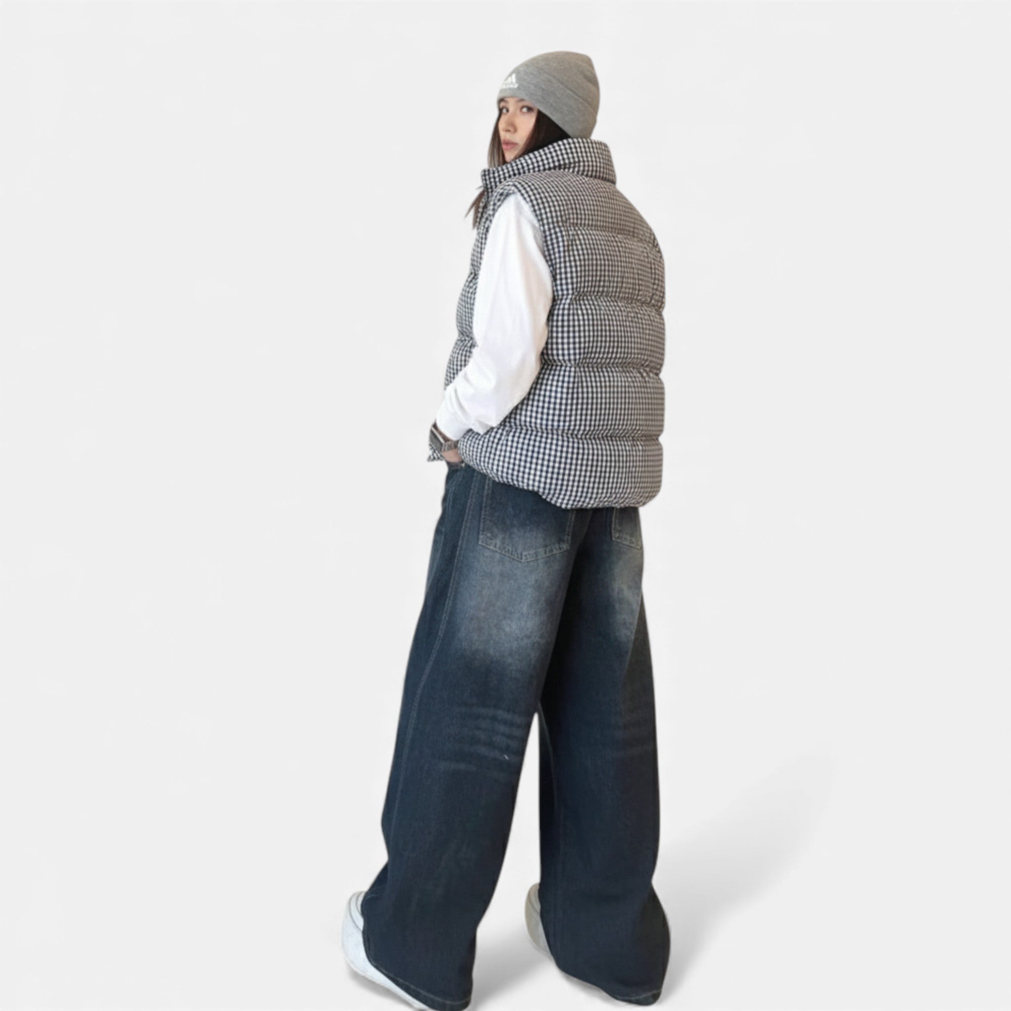 Kozori | Women’s Wide-Leg Vintage Cargo Trousers