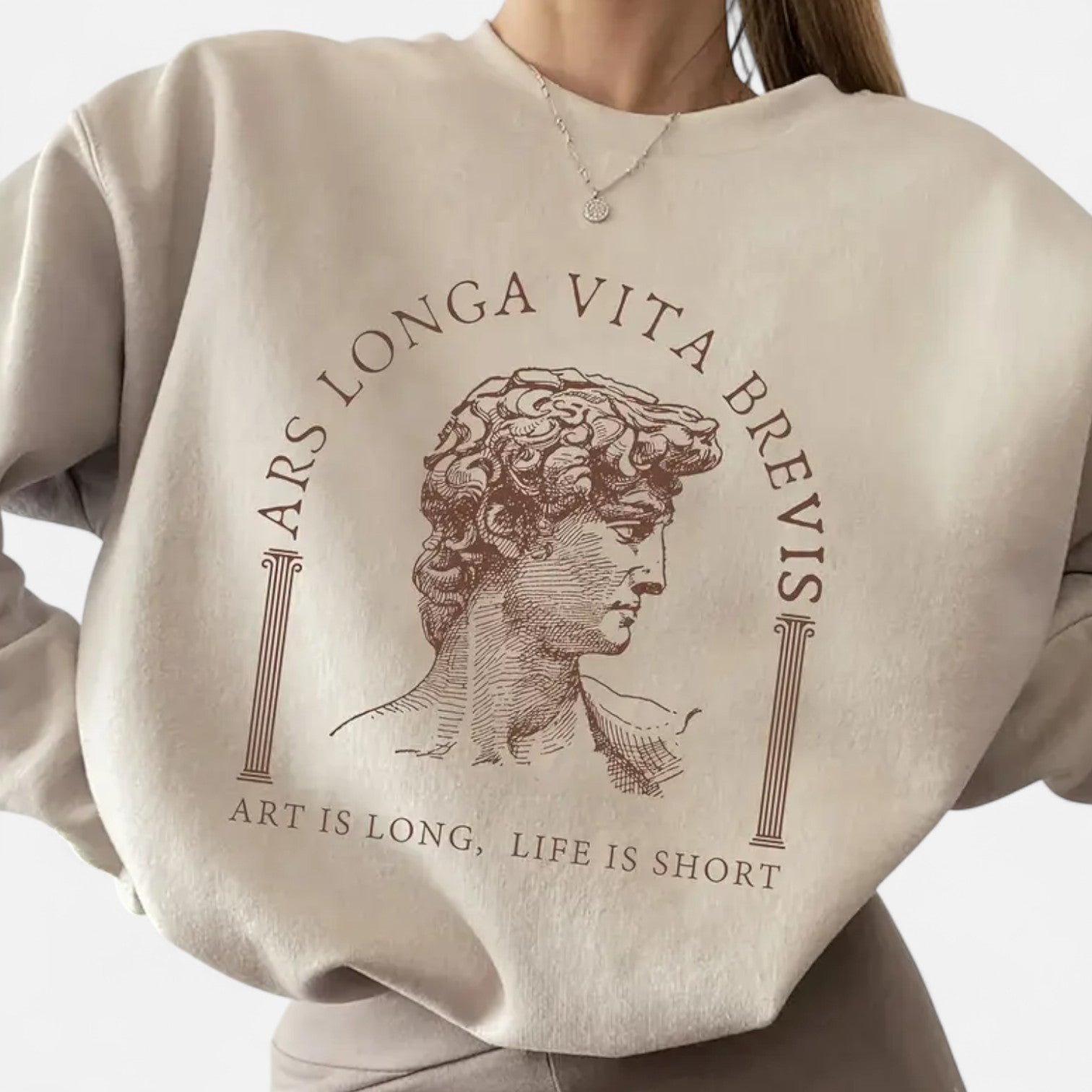 Kozori | Casual Long Sleeve Graphic Top