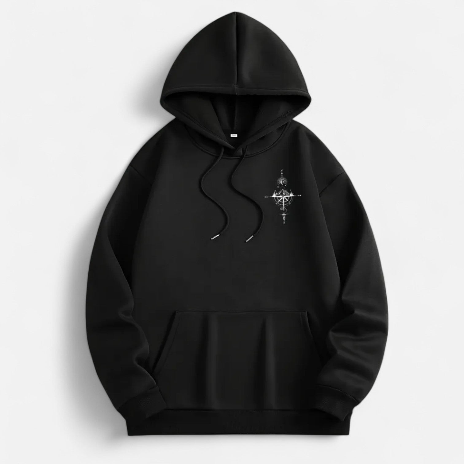 Kozori | Loose Fit Night Sky Pullover Hoodie