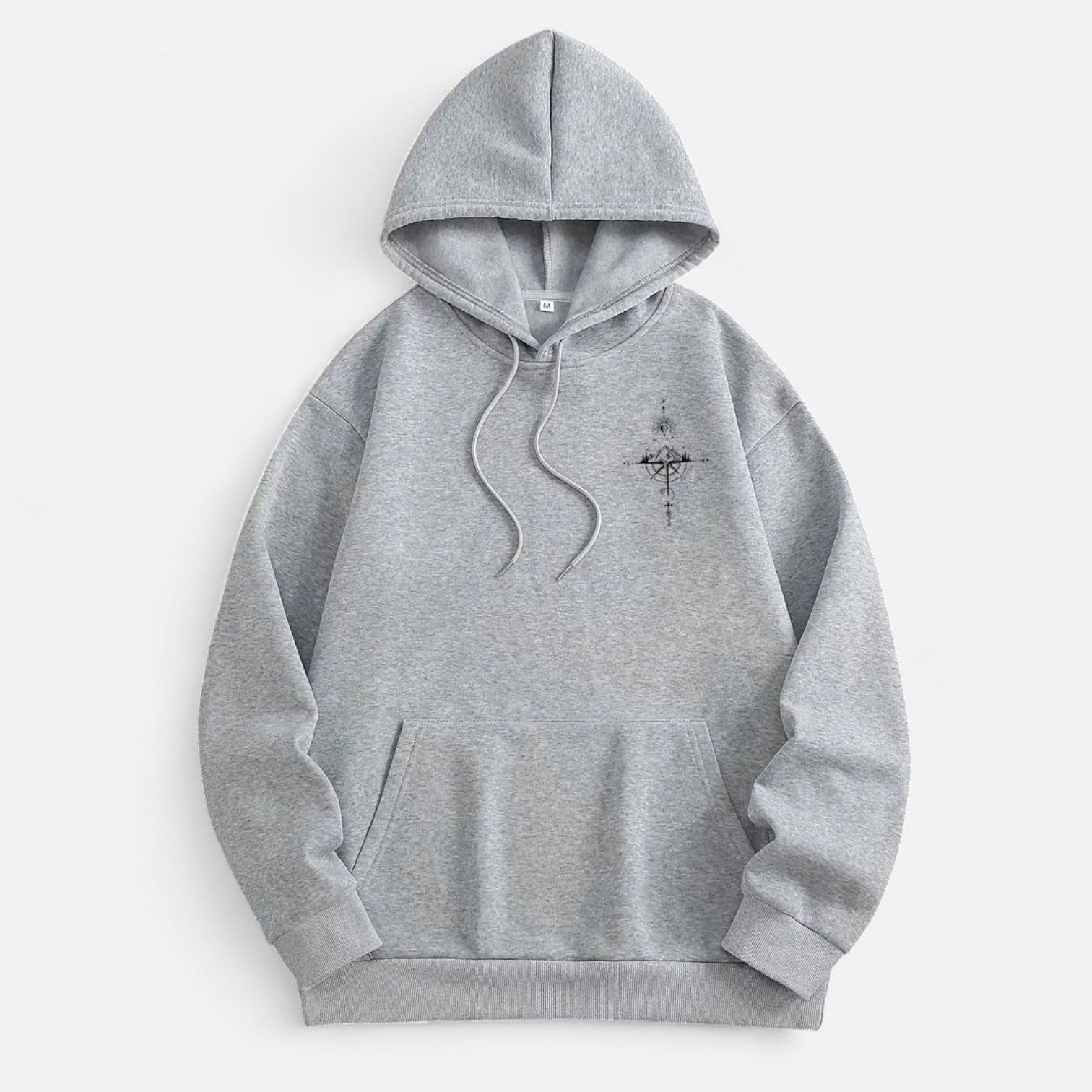 Kozori | Loose Fit Night Sky Pullover Hoodie