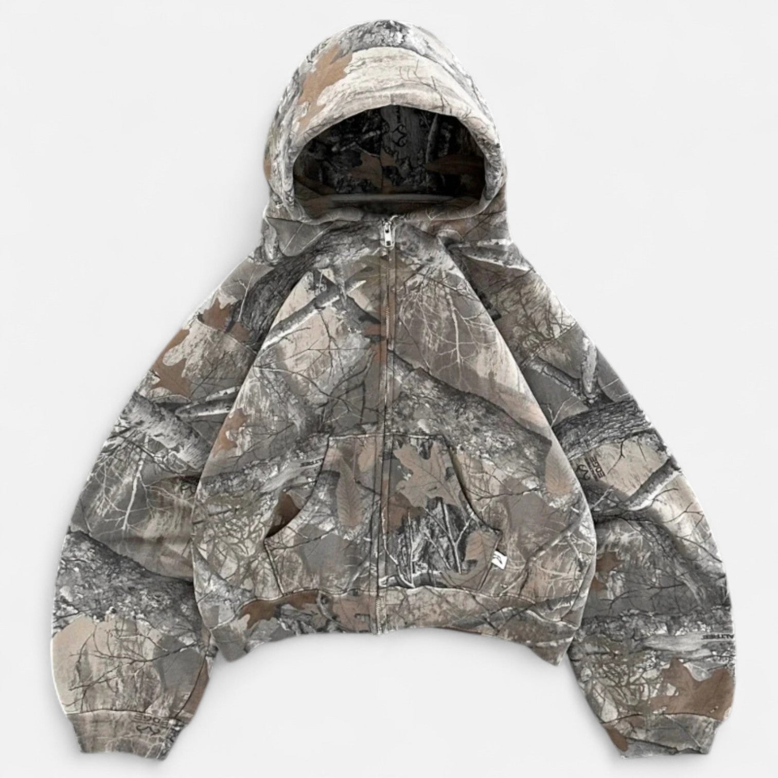 Kozori | Oversized Camouflage Street Hoodie