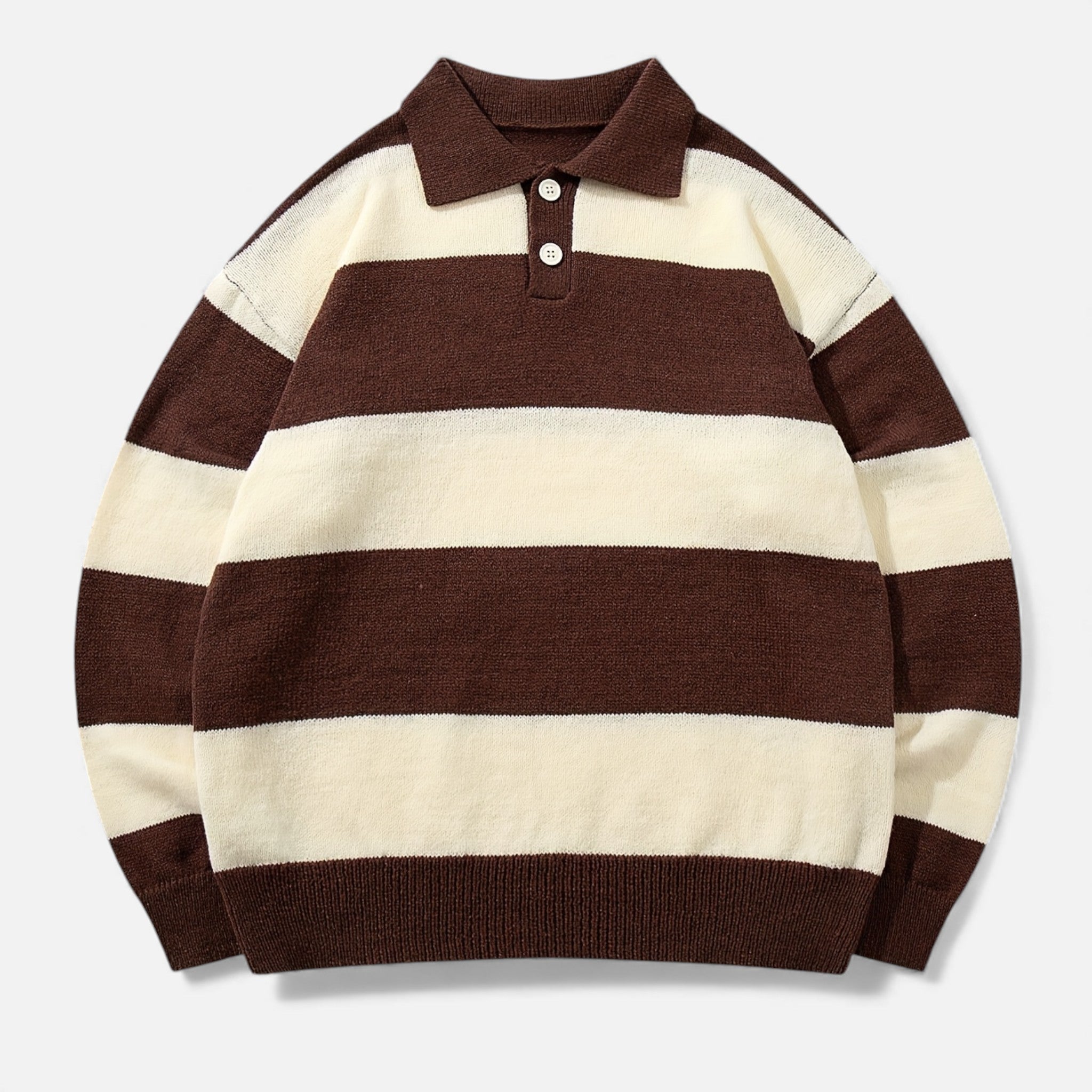 Kozori | Vintage Collegiate Colour-Block Sweater