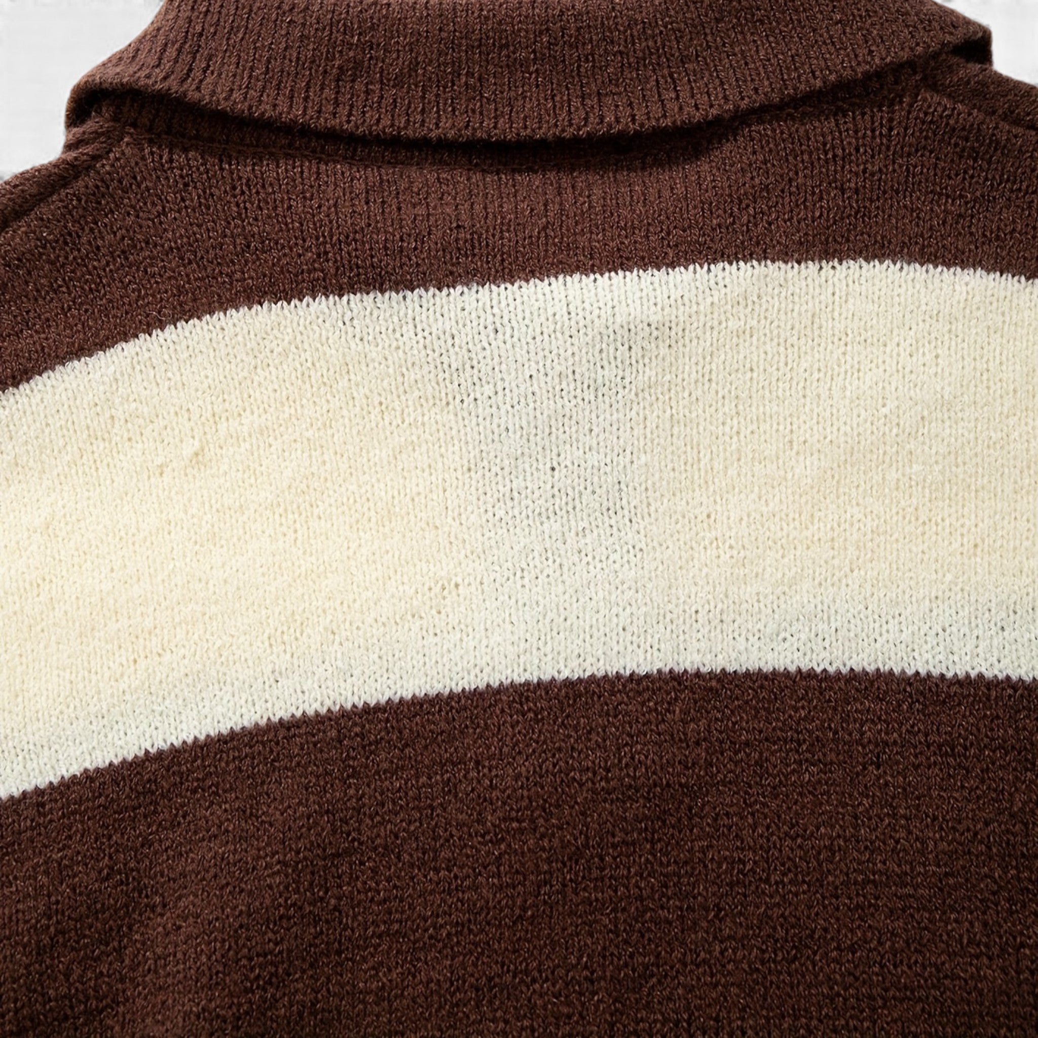 Kozori | Vintage Collegiate Colour-Block Sweater