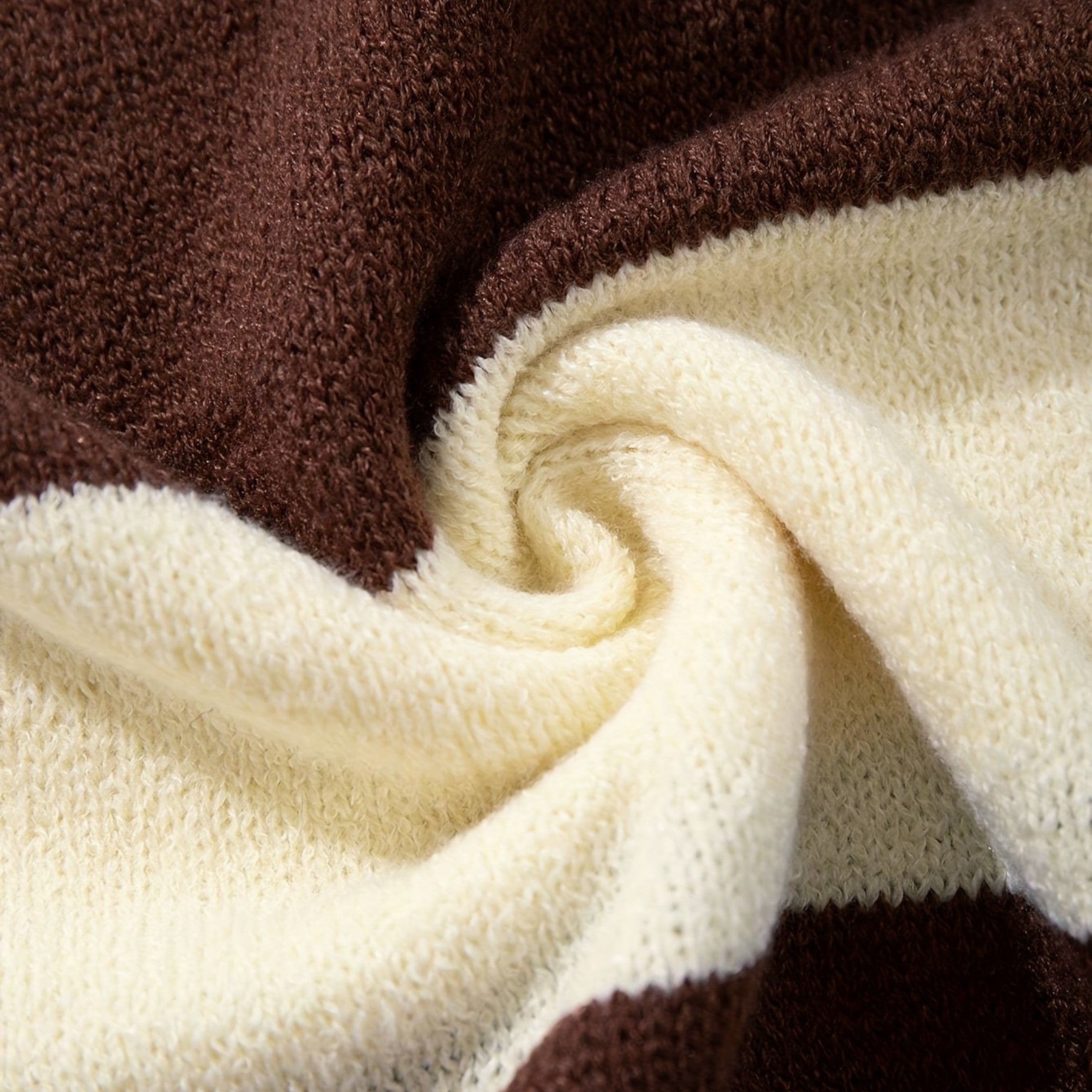 Kozori | Vintage Collegiate Colour-Block Sweater