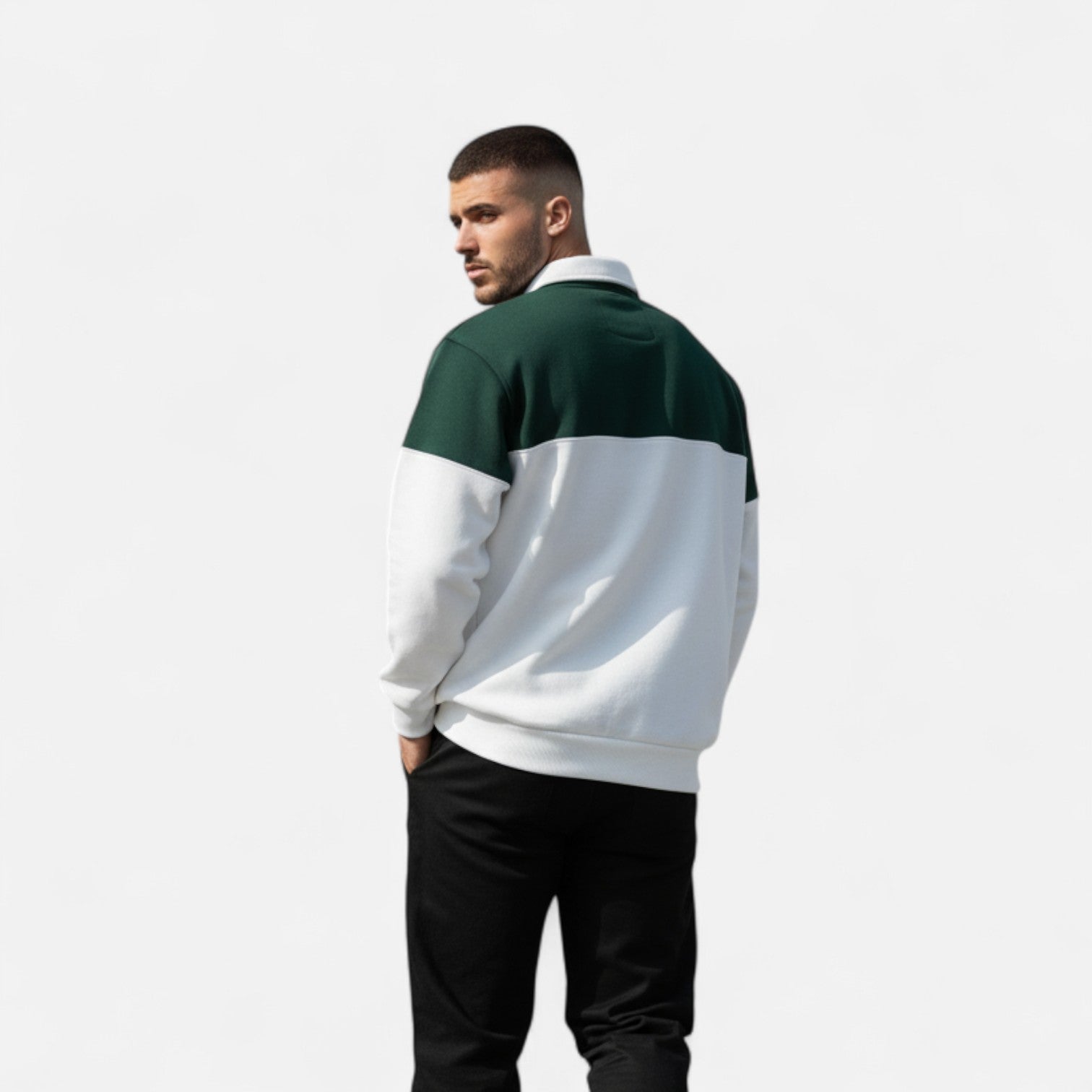 Kozori | Men’s Half-Zip Golf Street Sweater