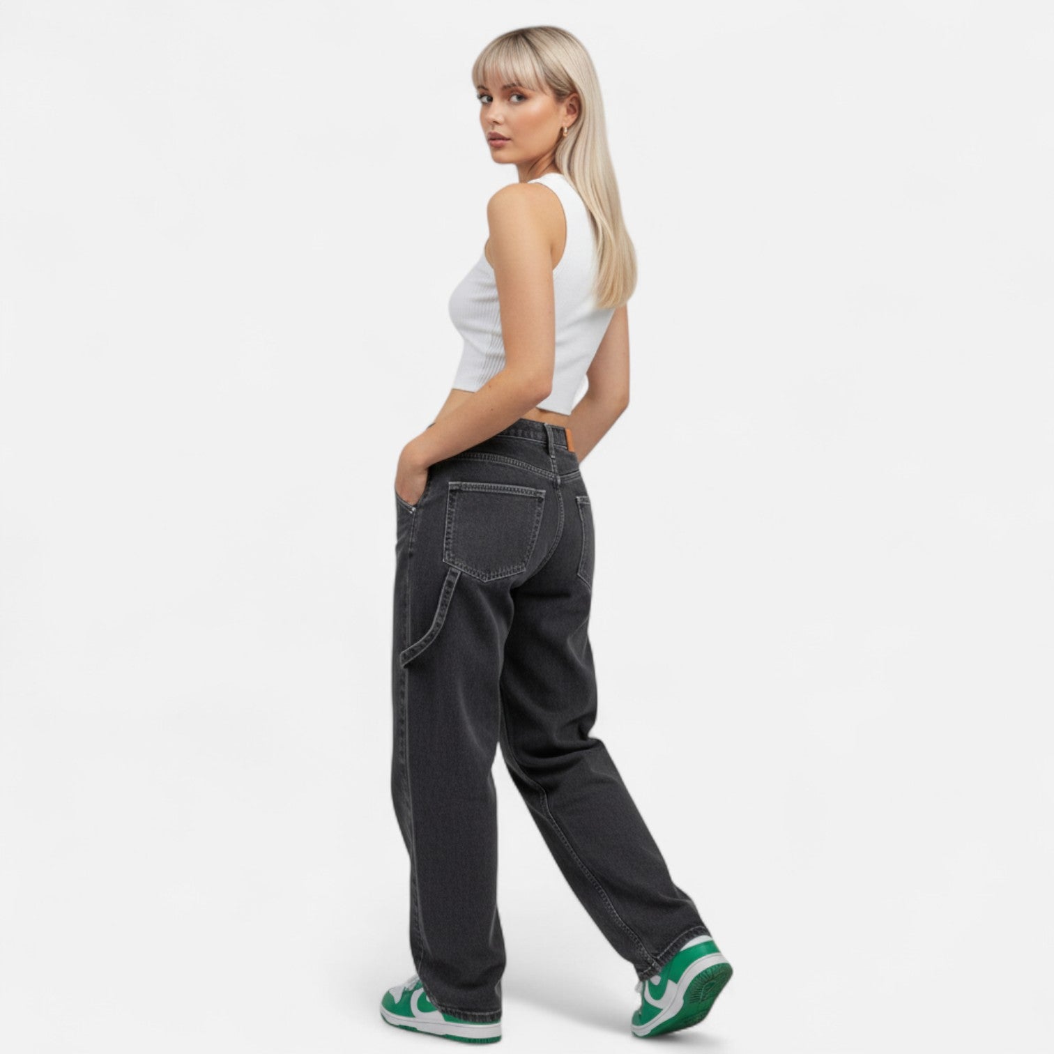 Kozori | Women’s Wide Leg Baggy Denim