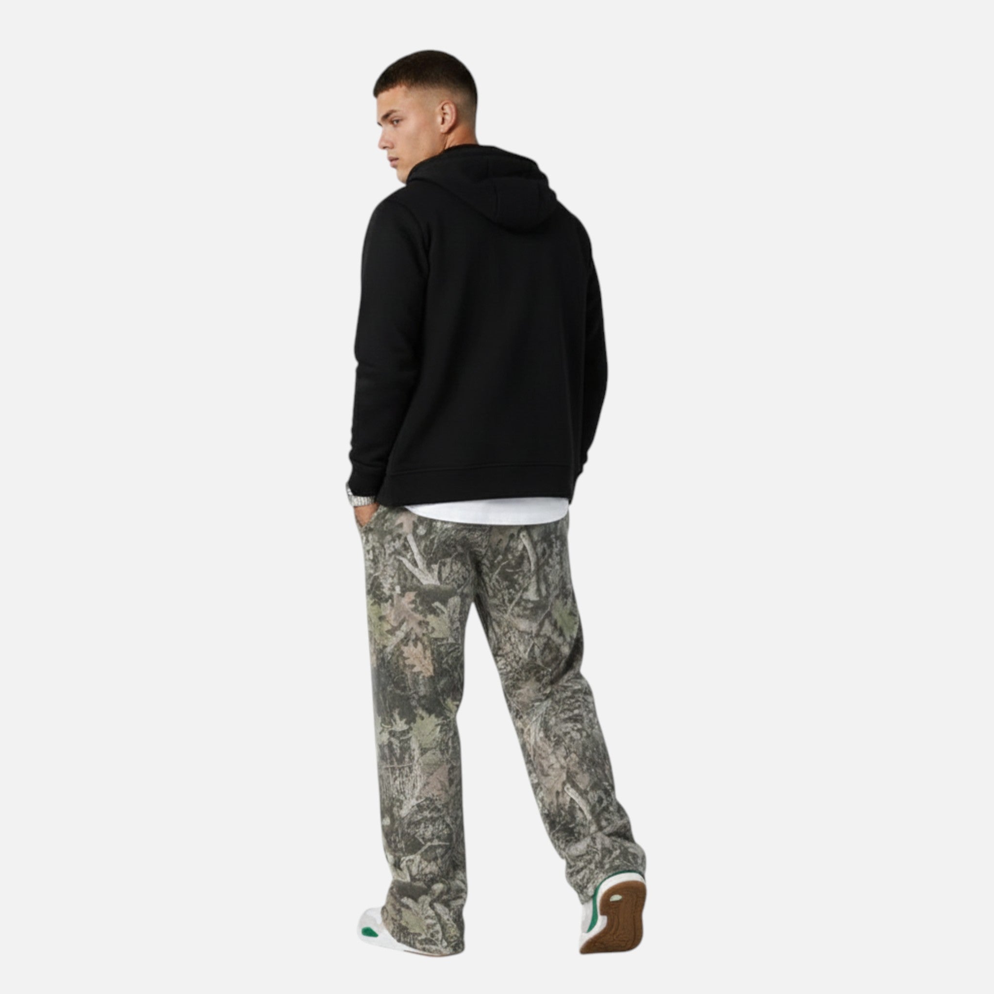 Kozori | Men’s Camouflage Wide-Leg Casual Pants