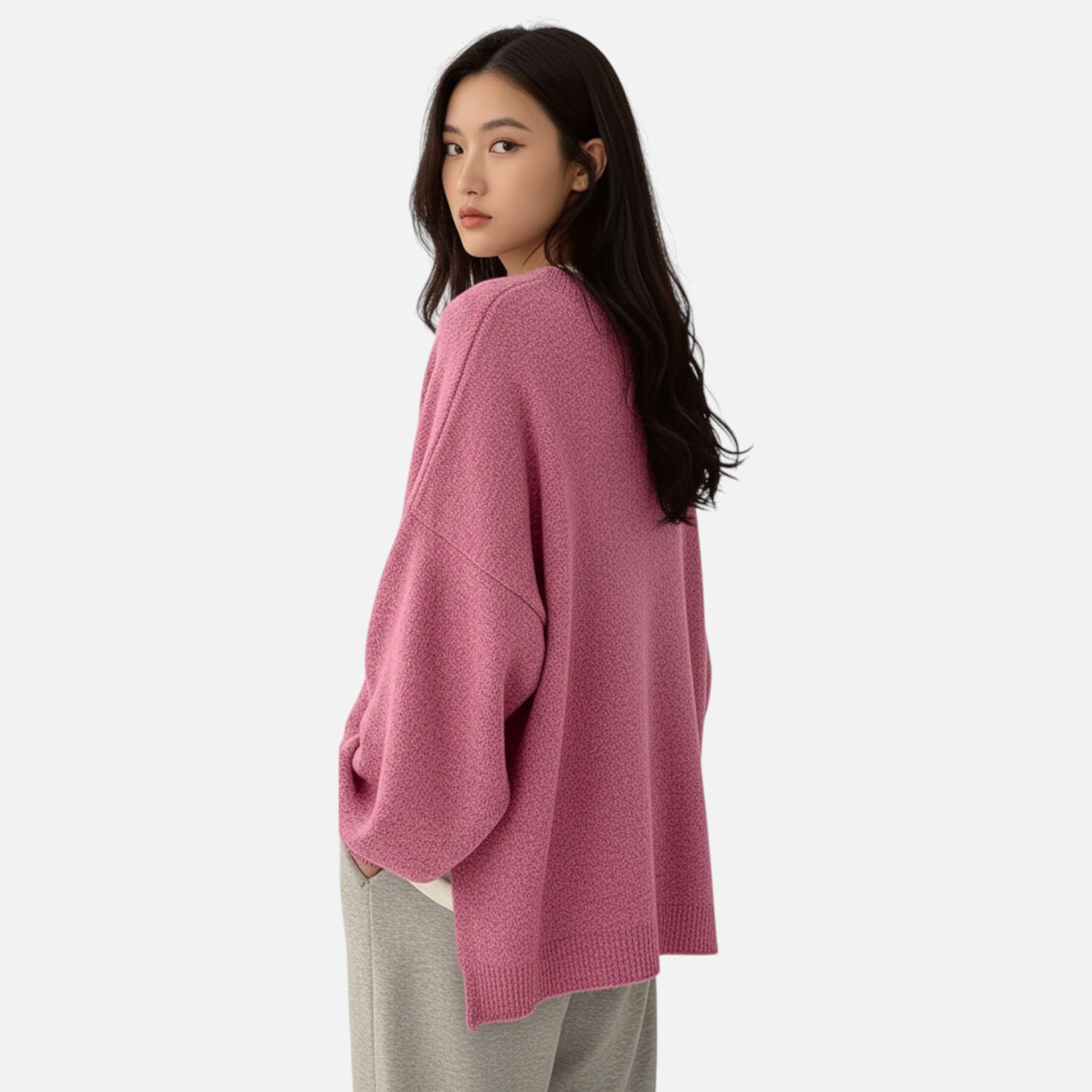 Kozori | Women’s Long-Sleeve Crew Neck Sweater