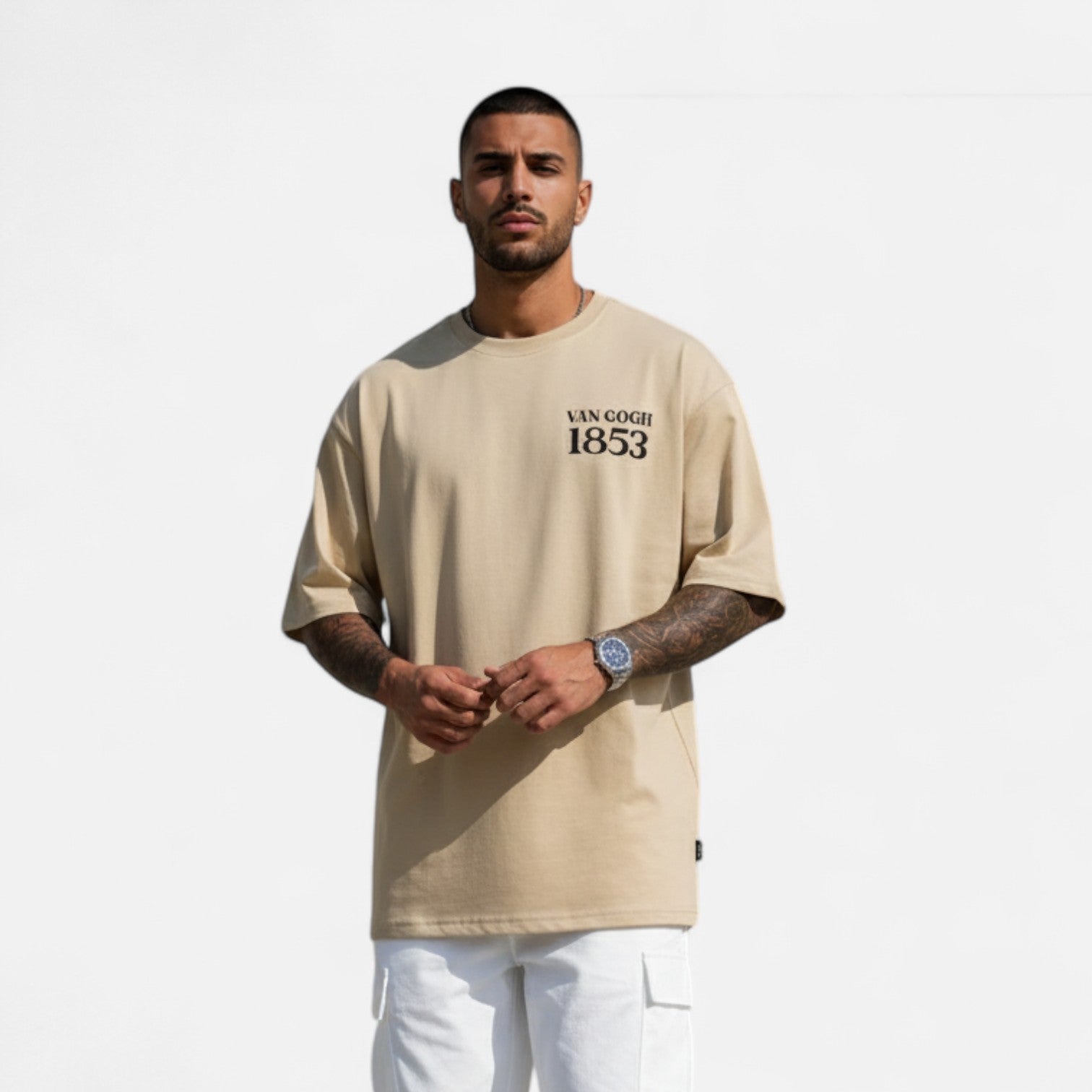 Kozori | Men’s Van Gogh Starry Night Tribute Street Tee