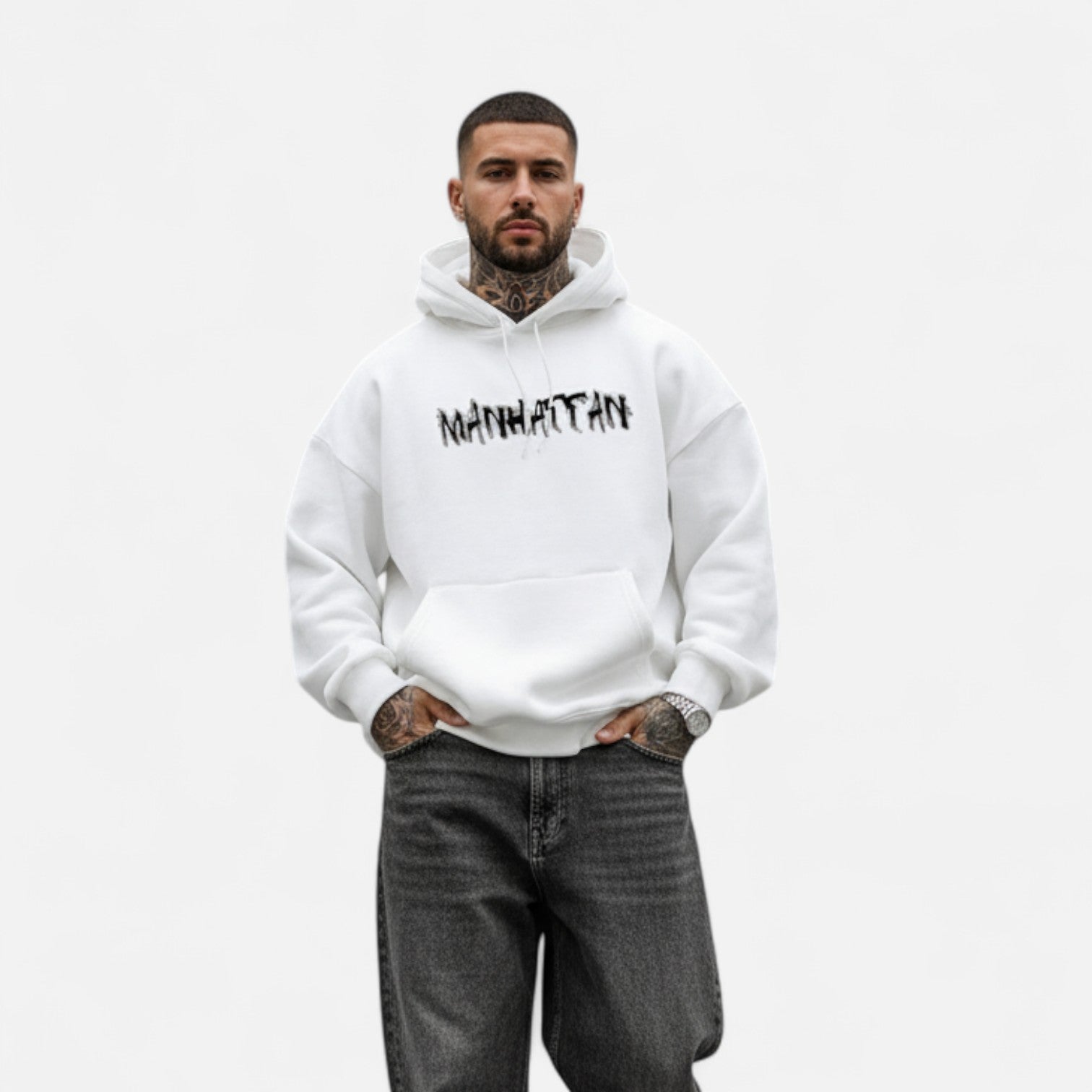 Kozori | Manhattan Graphic Street Hoodie