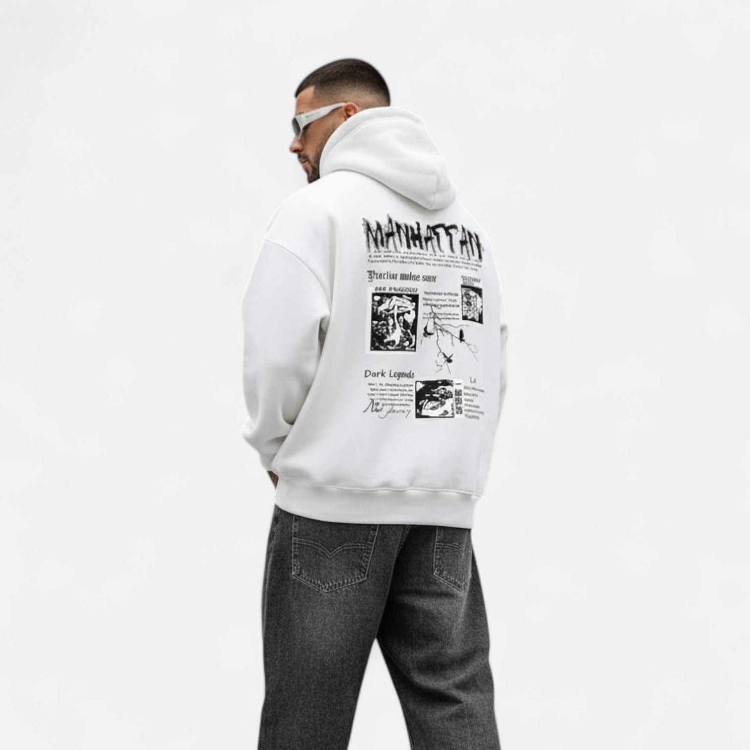 Kozori | Manhattan Graphic Street Hoodie