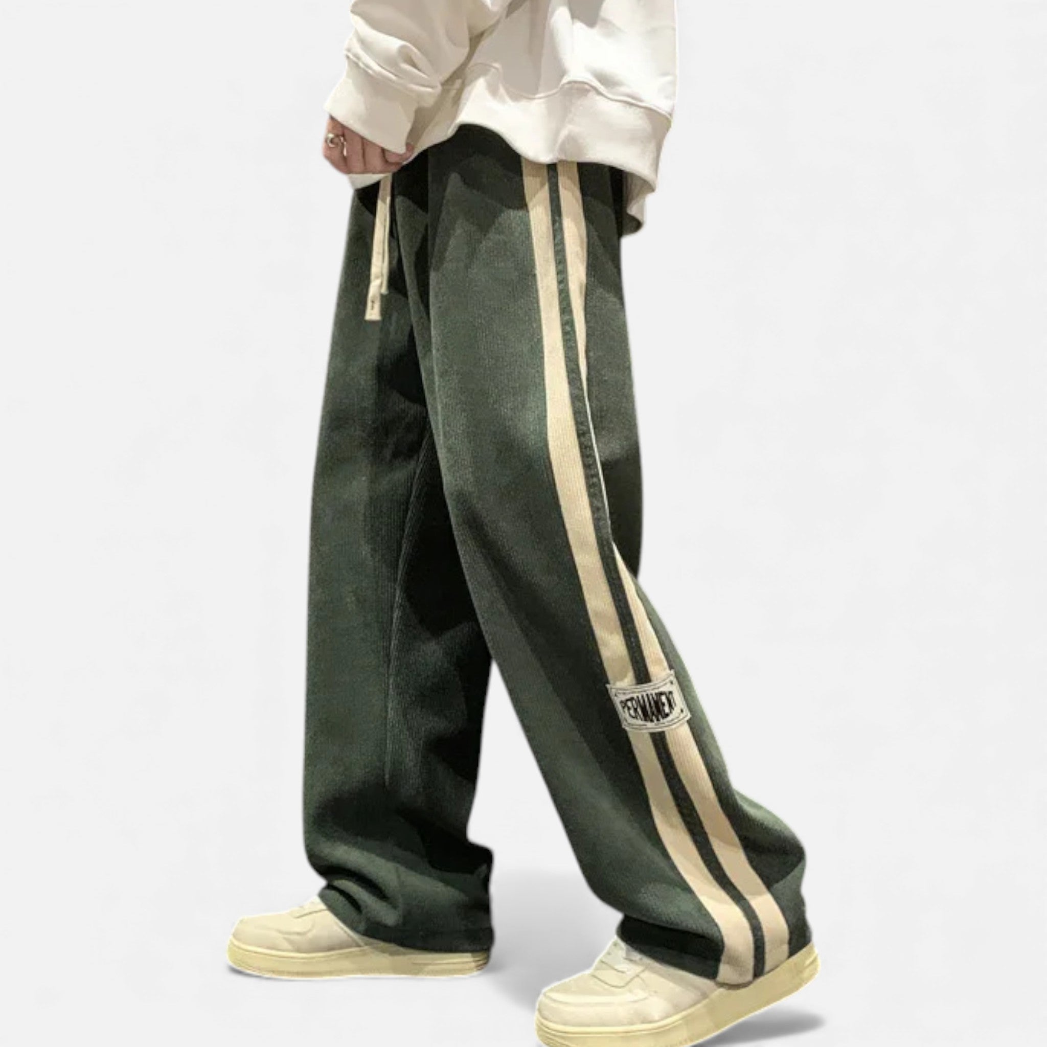 Kozori | Men’s Wide-Leg Corduroy Casual Pants