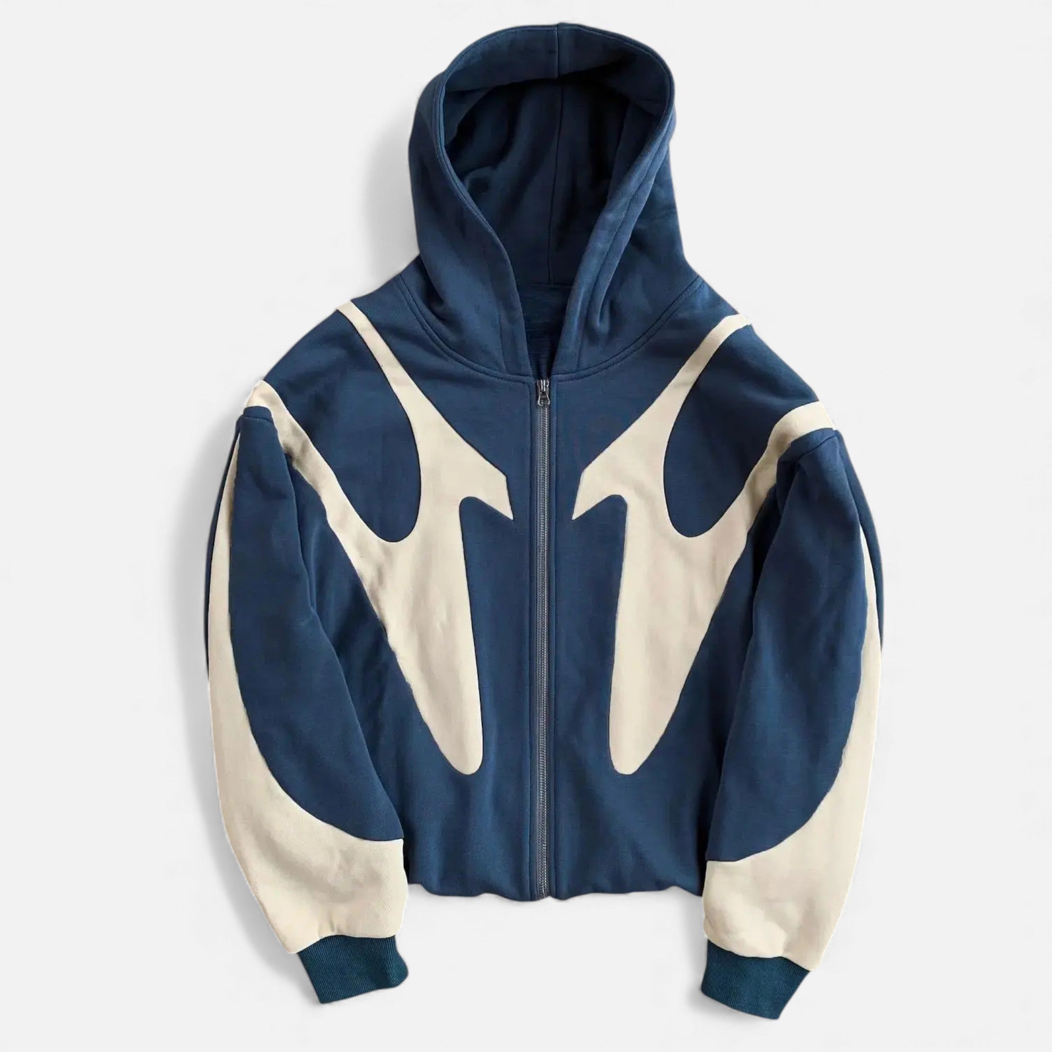 Kozori | American Retro Devil Letter Printed Hoodie