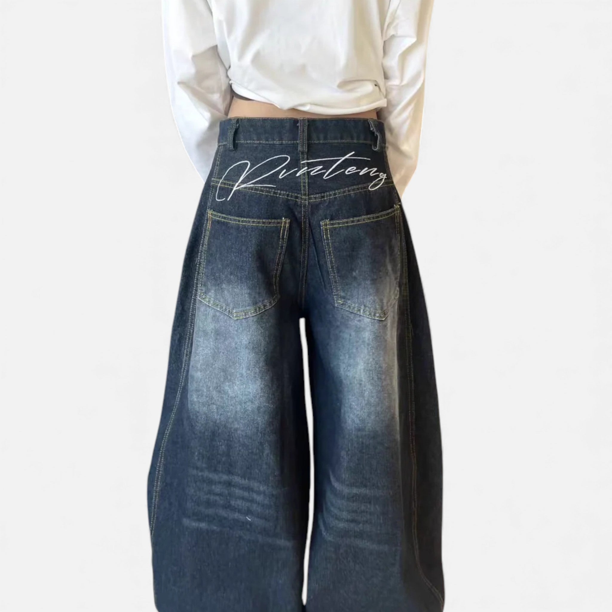 Kozori | Women’s Wide-Leg Vintage Cargo Trousers