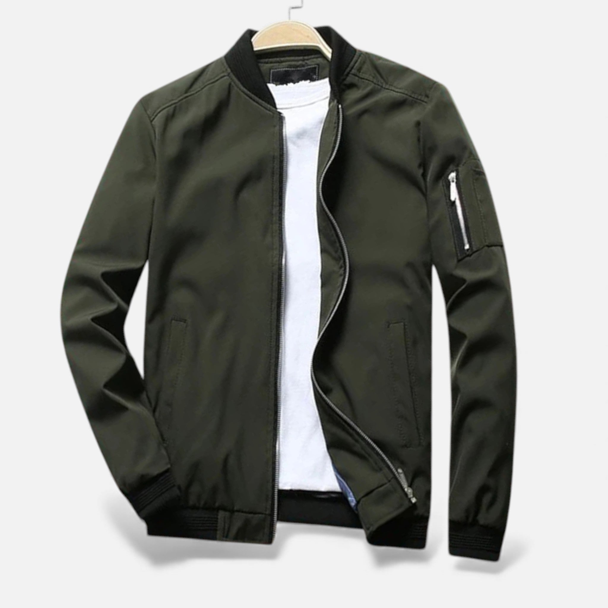 Kozori | Men’s Slim Fit Bomber Windbreaker Jacket