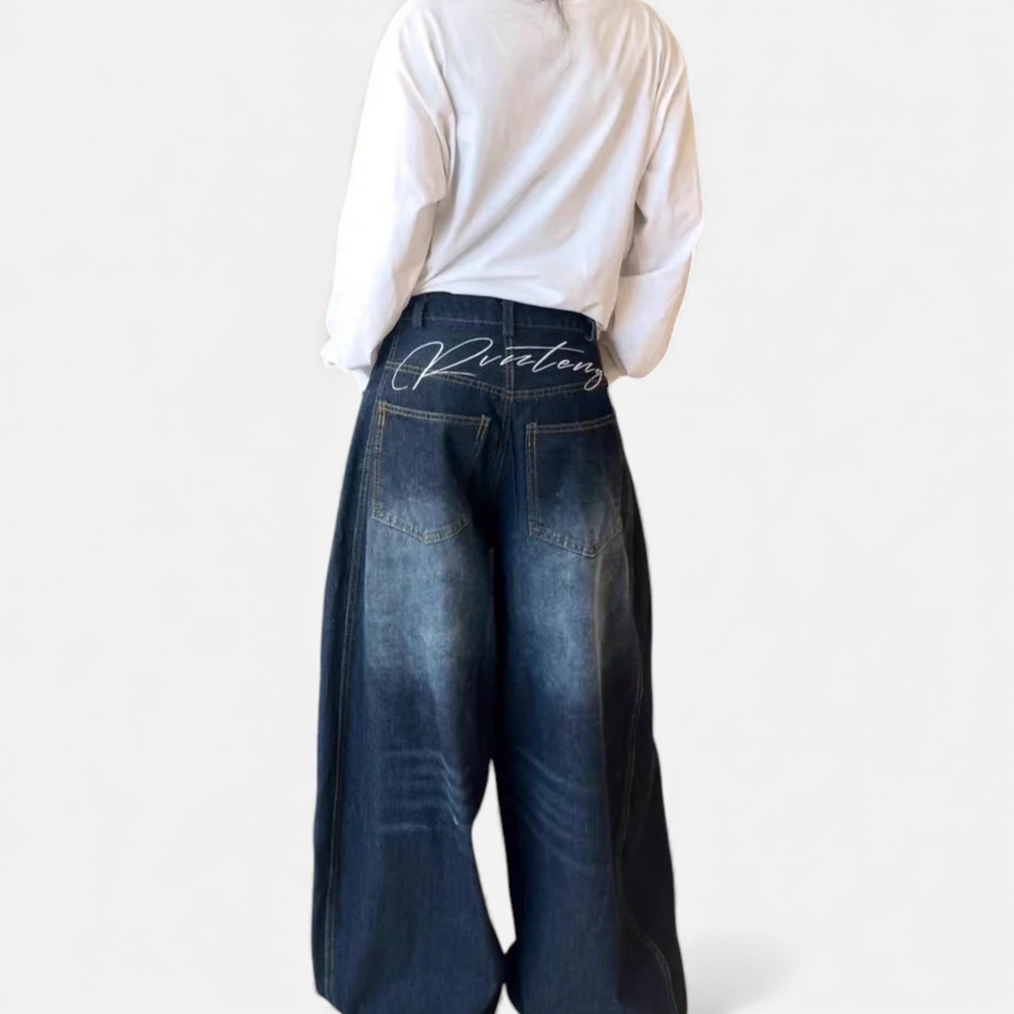 Kozori | Women’s Wide-Leg Vintage Cargo Trousers