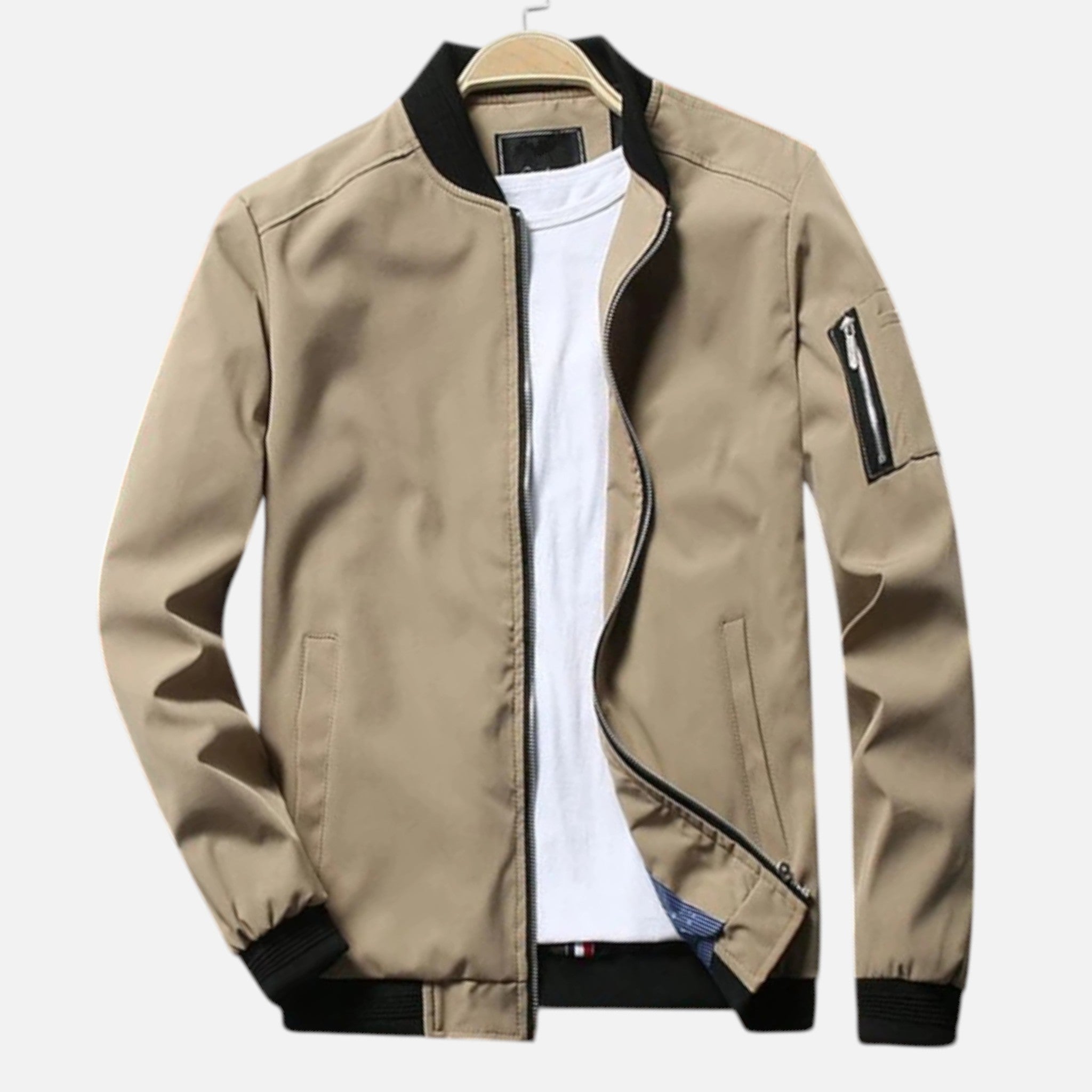 Kozori | Men’s Slim Fit Bomber Windbreaker Jacket
