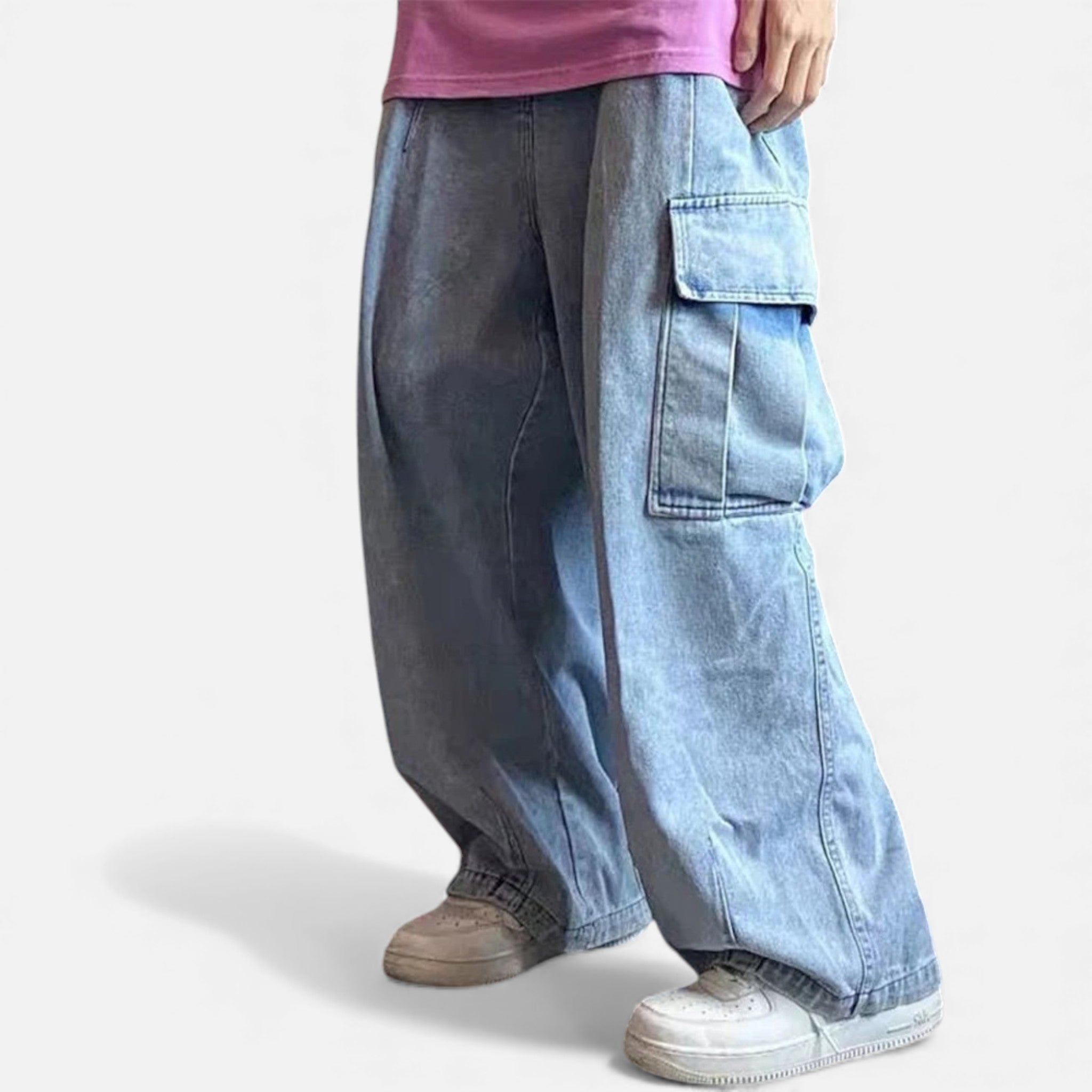 Kozori Mode | Men’s Relaxed Denim Pants – Vintage Riviera Fit