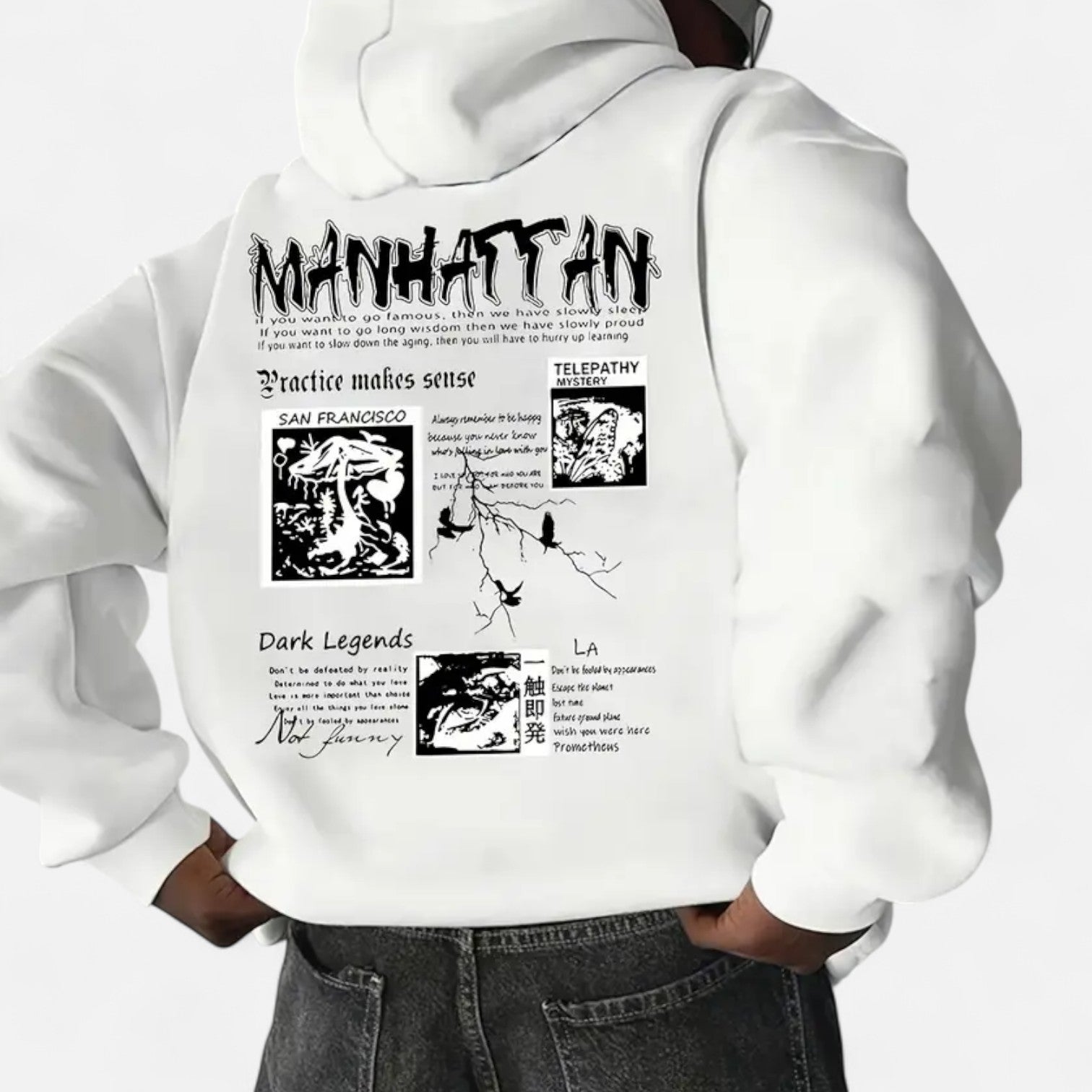 Kozori | Manhattan Graphic Street Hoodie