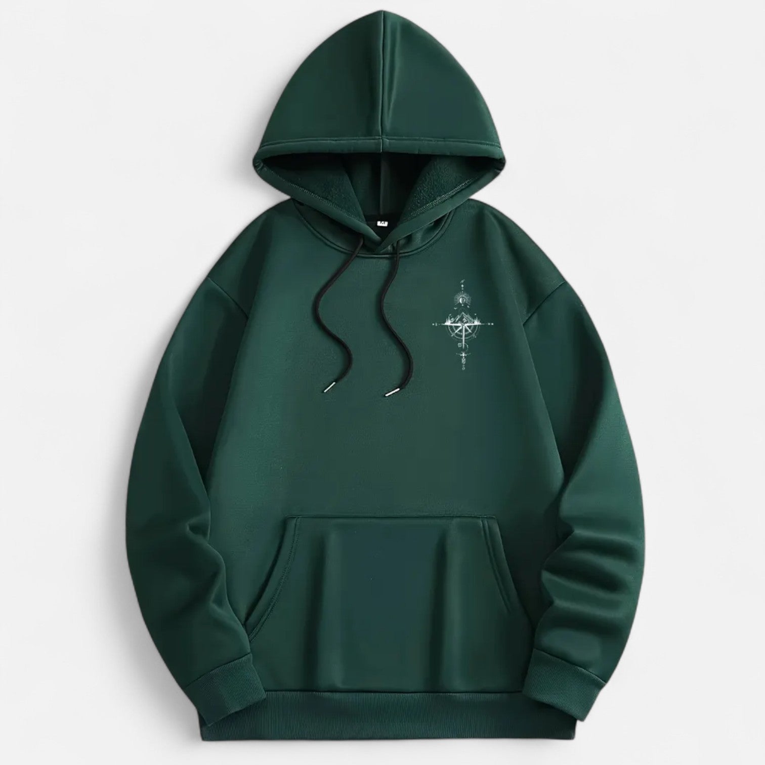 Kozori | Loose Fit Night Sky Pullover Hoodie
