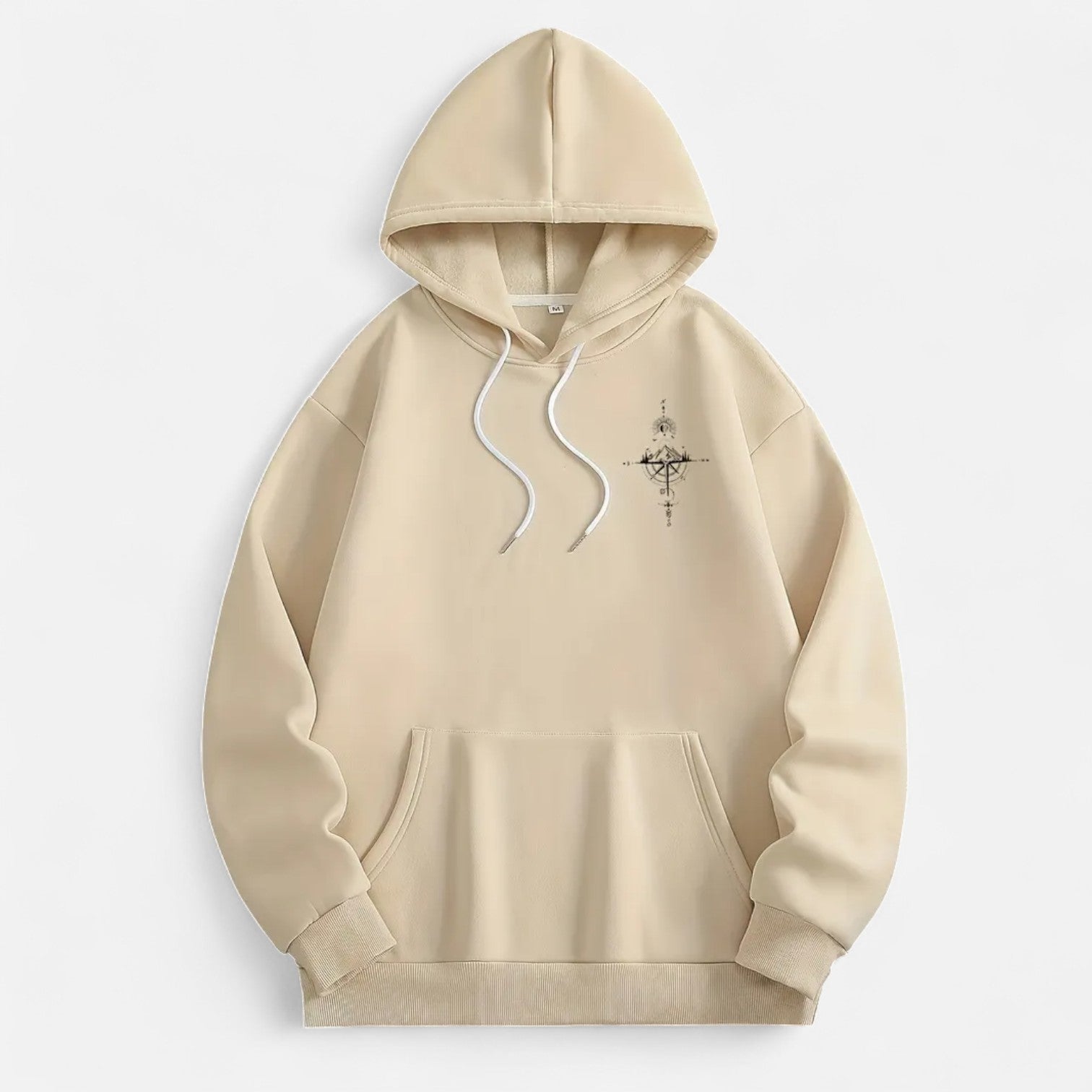 Kozori | Loose Fit Night Sky Pullover Hoodie