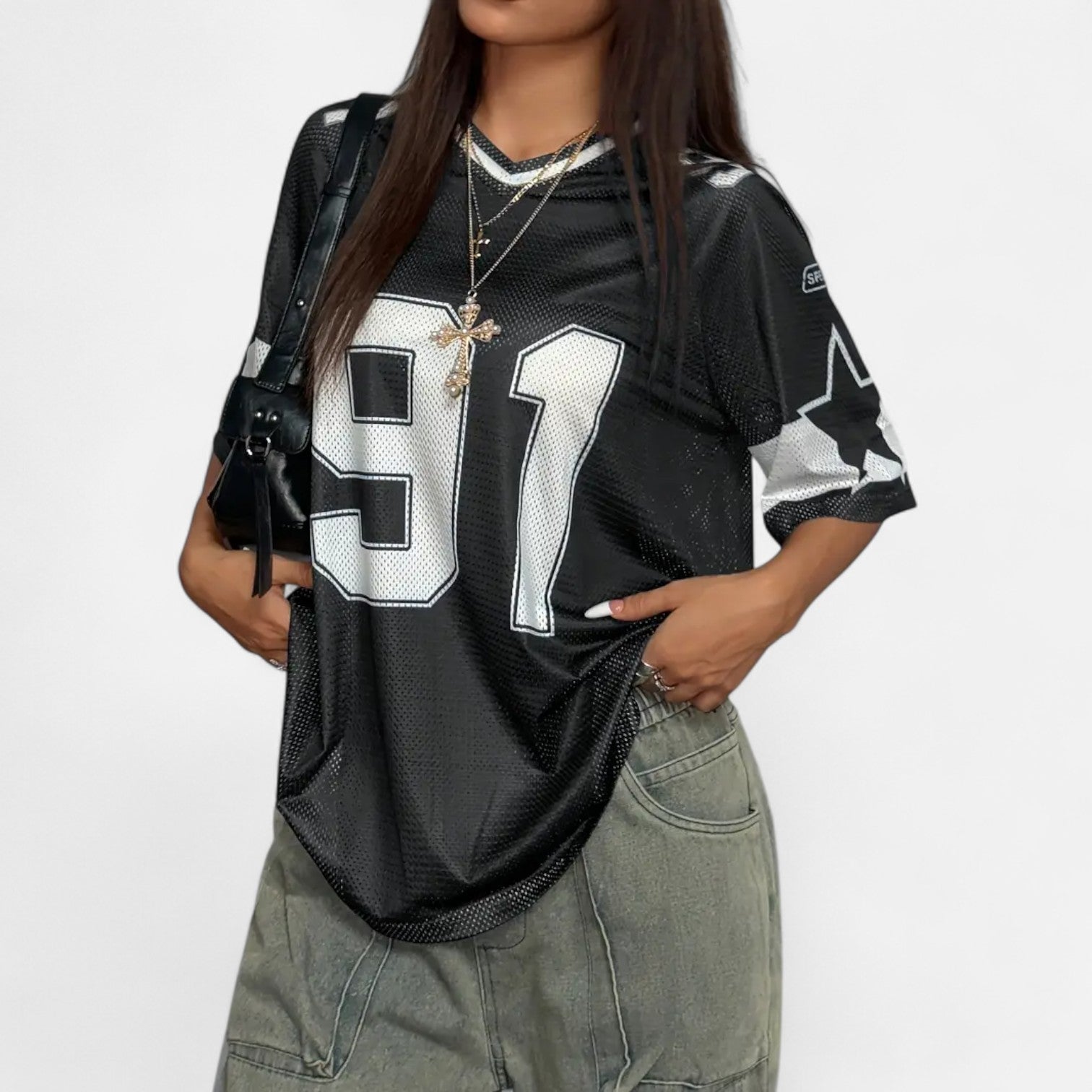 Kozori | Women’s ’91 Graphic V-Neck Tee