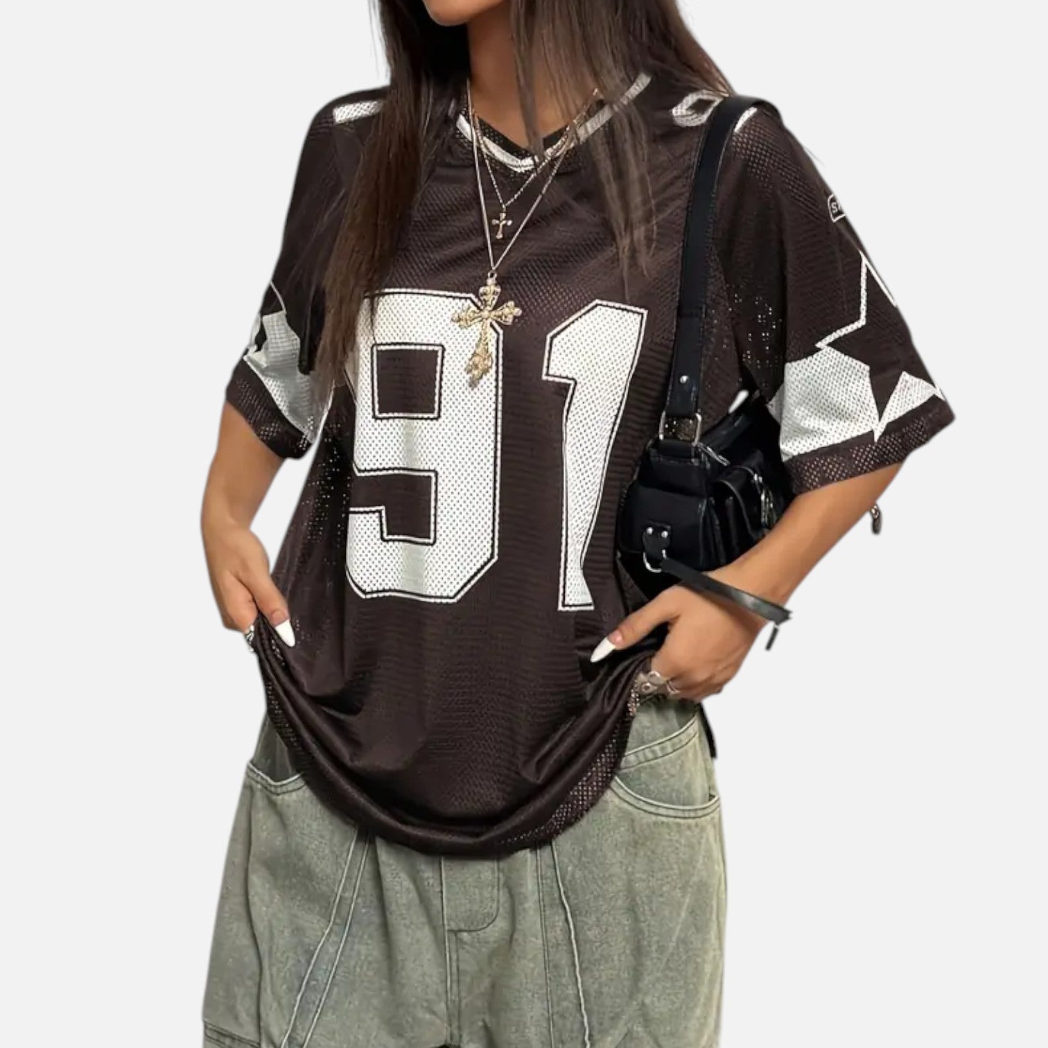 Kozori | Women’s ’91 Graphic V-Neck Tee