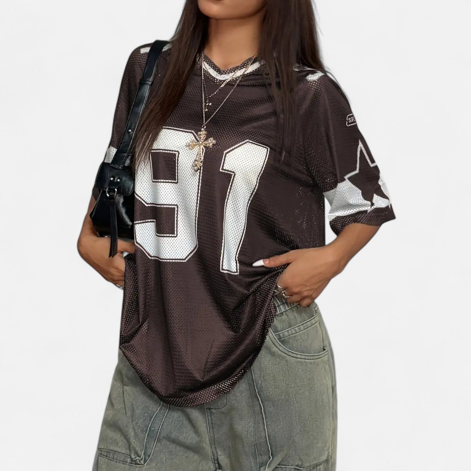 Kozori | Women’s ’91 Graphic V-Neck Tee
