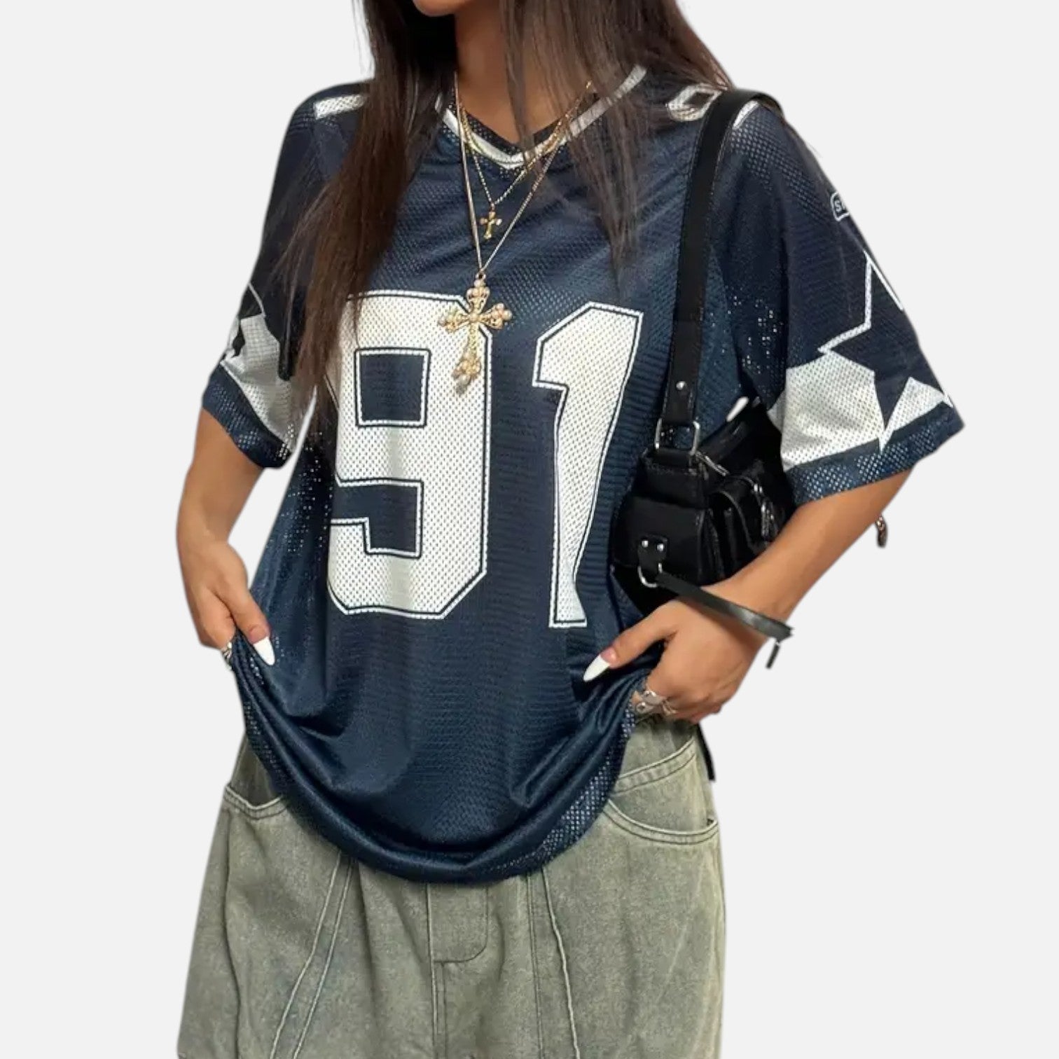 Kozori | Women’s ’91 Graphic V-Neck Tee