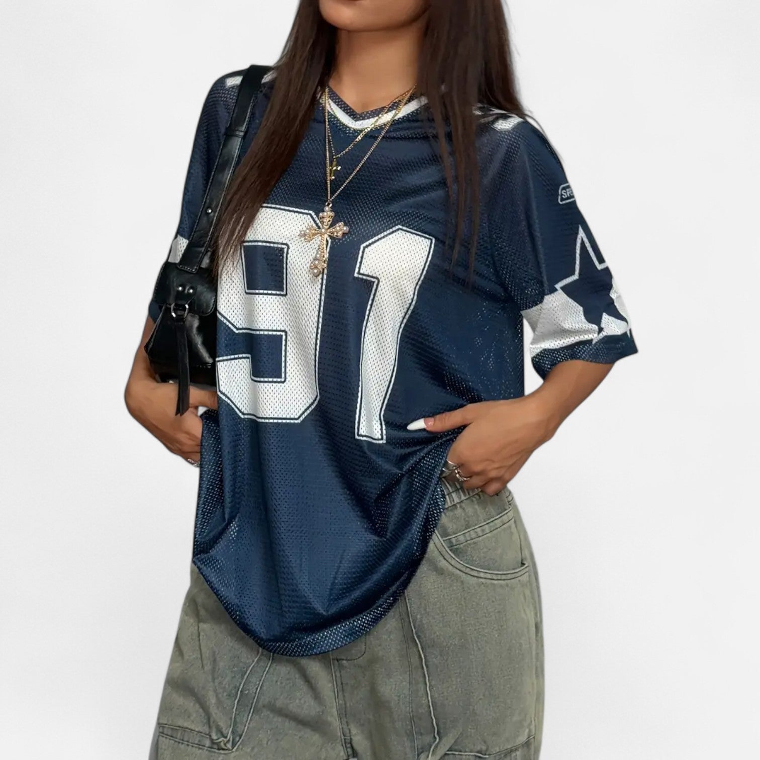 Kozori | Women’s ’91 Graphic V-Neck Tee