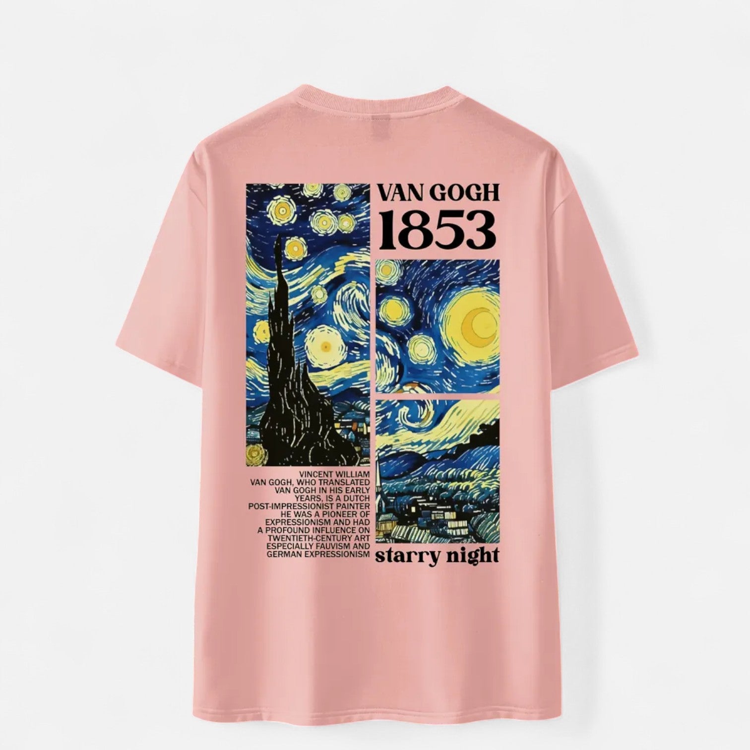Kozori | Men’s Van Gogh Starry Night Tribute Street Tee