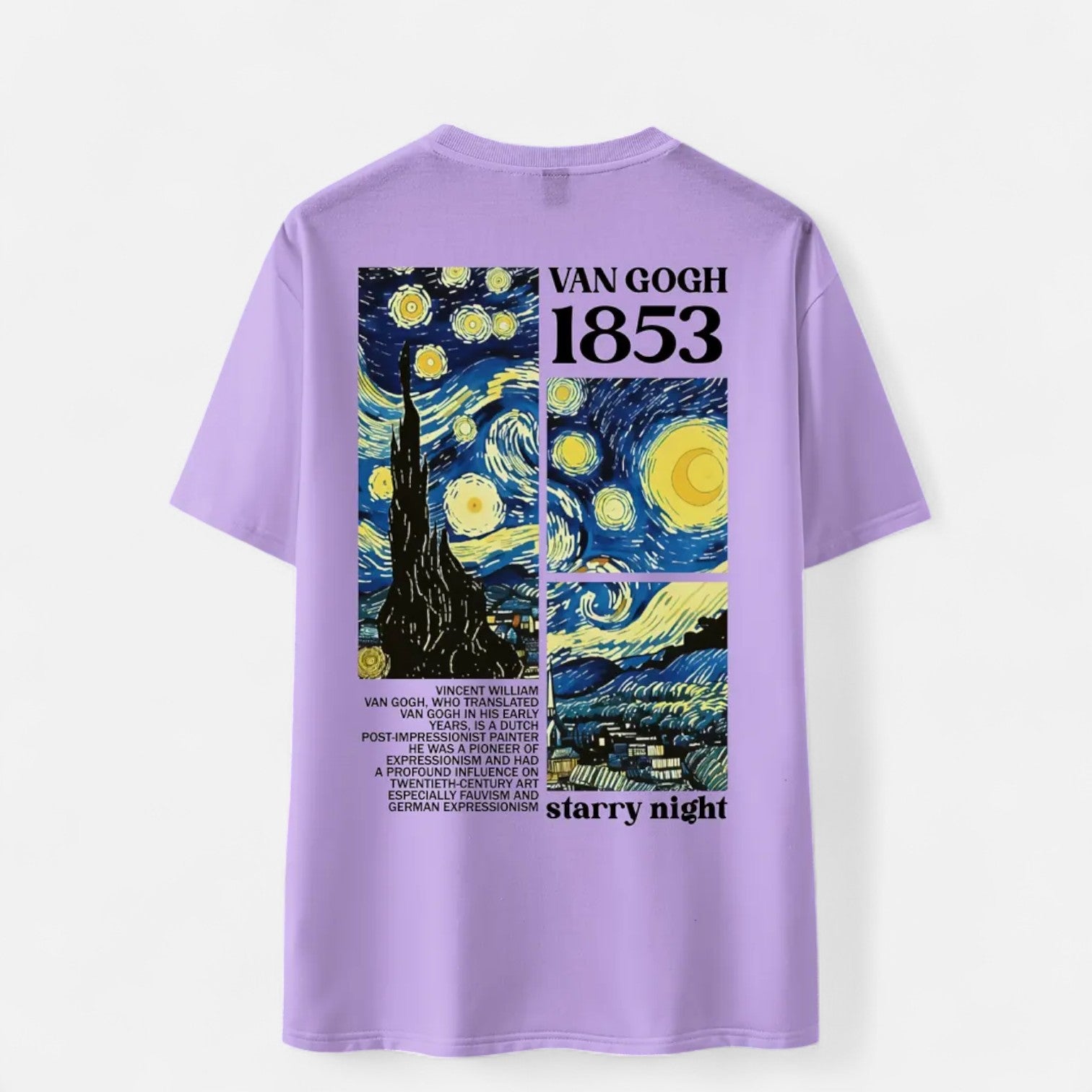 Kozori | Men’s Van Gogh Starry Night Tribute Street Tee