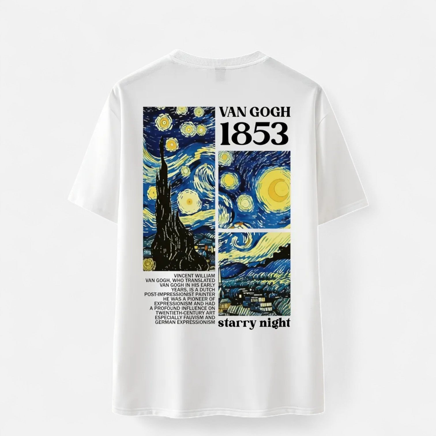 Kozori | Men’s Van Gogh Starry Night Tribute Street Tee