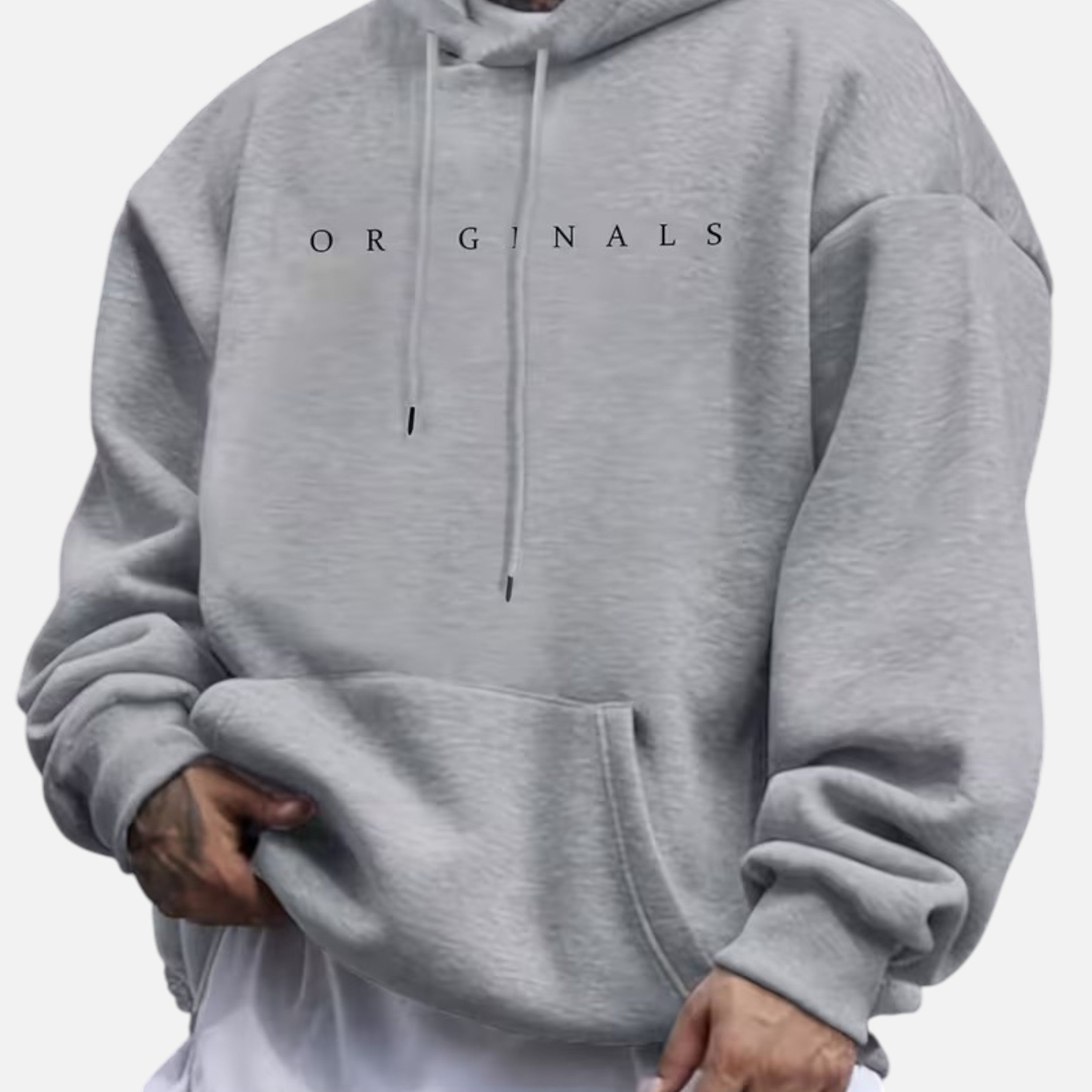 Kozori | Men’s Fleece-Lined Oversized Hoodie