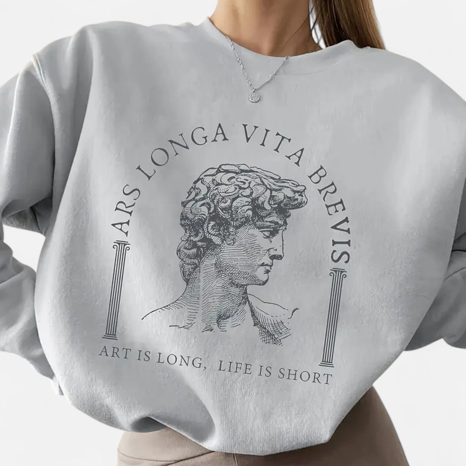 Kozori | Casual Long Sleeve Graphic Top