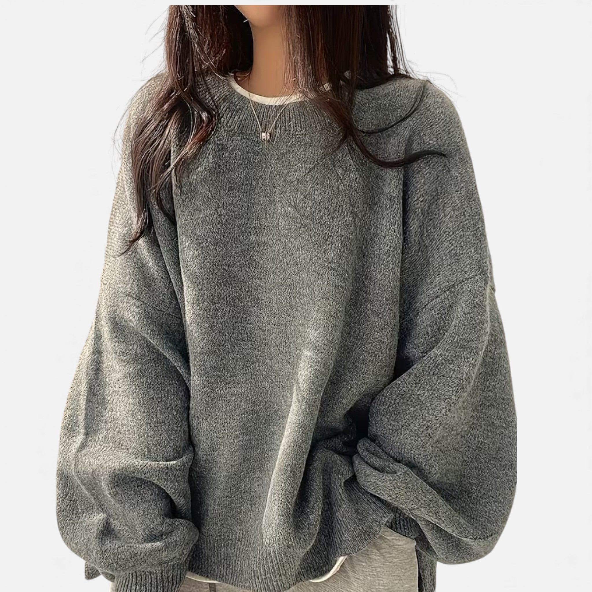 Kozori | Women’s Long-Sleeve Crew Neck Sweater